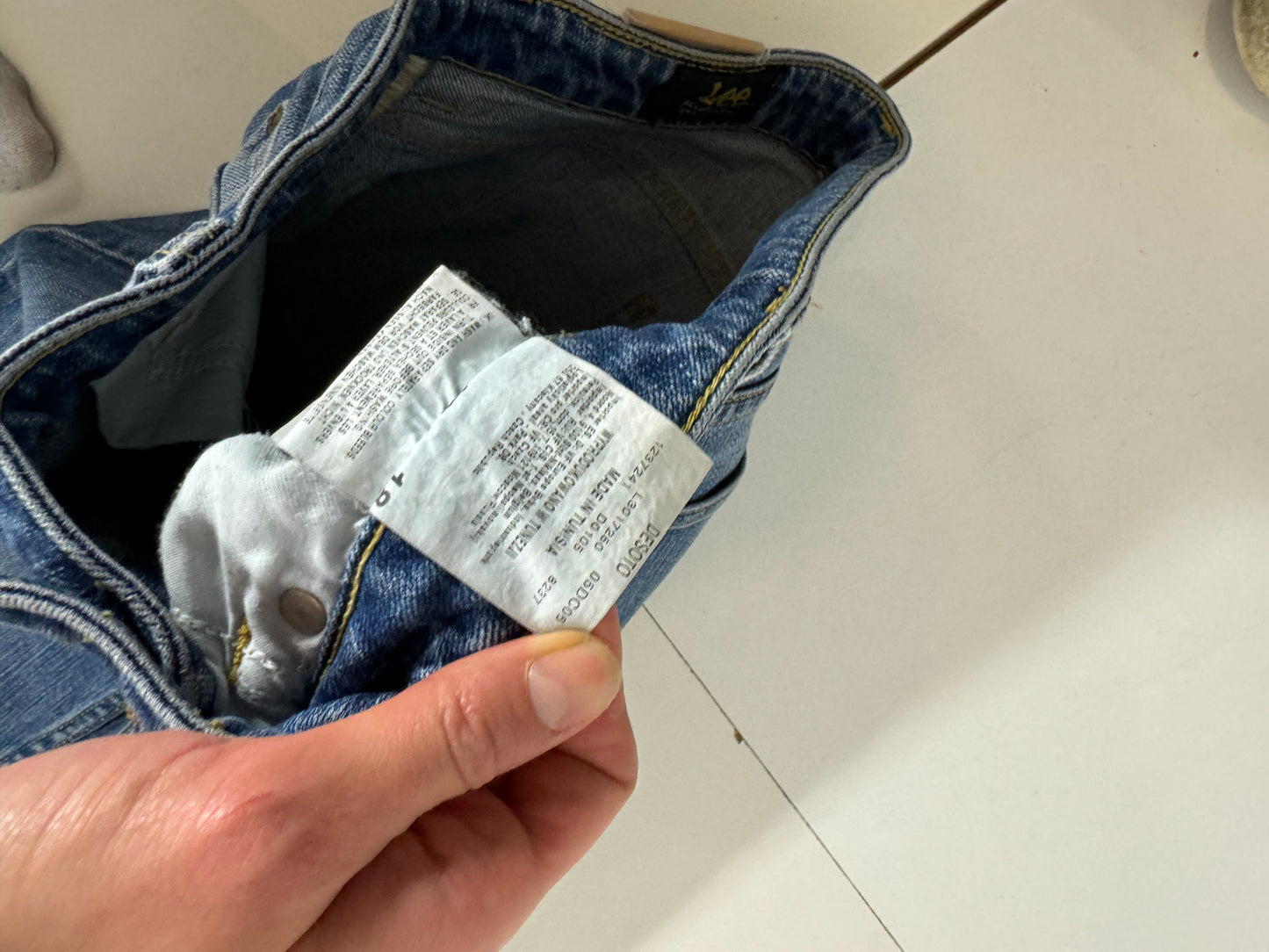 Lågmidjade jeans stl: XS