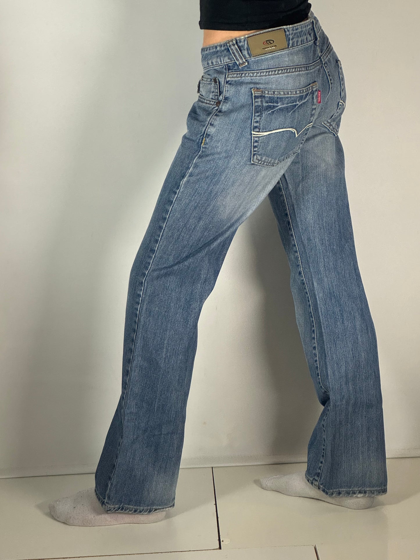 Lågmidjade jeans stl: S