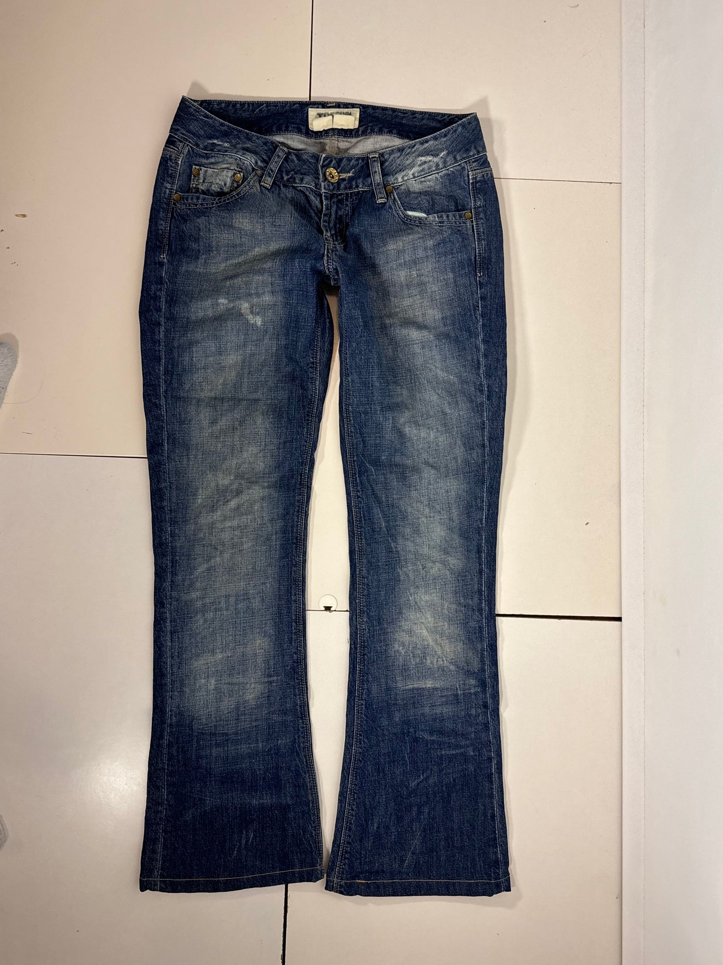 Lågmidjade jeans stl: S