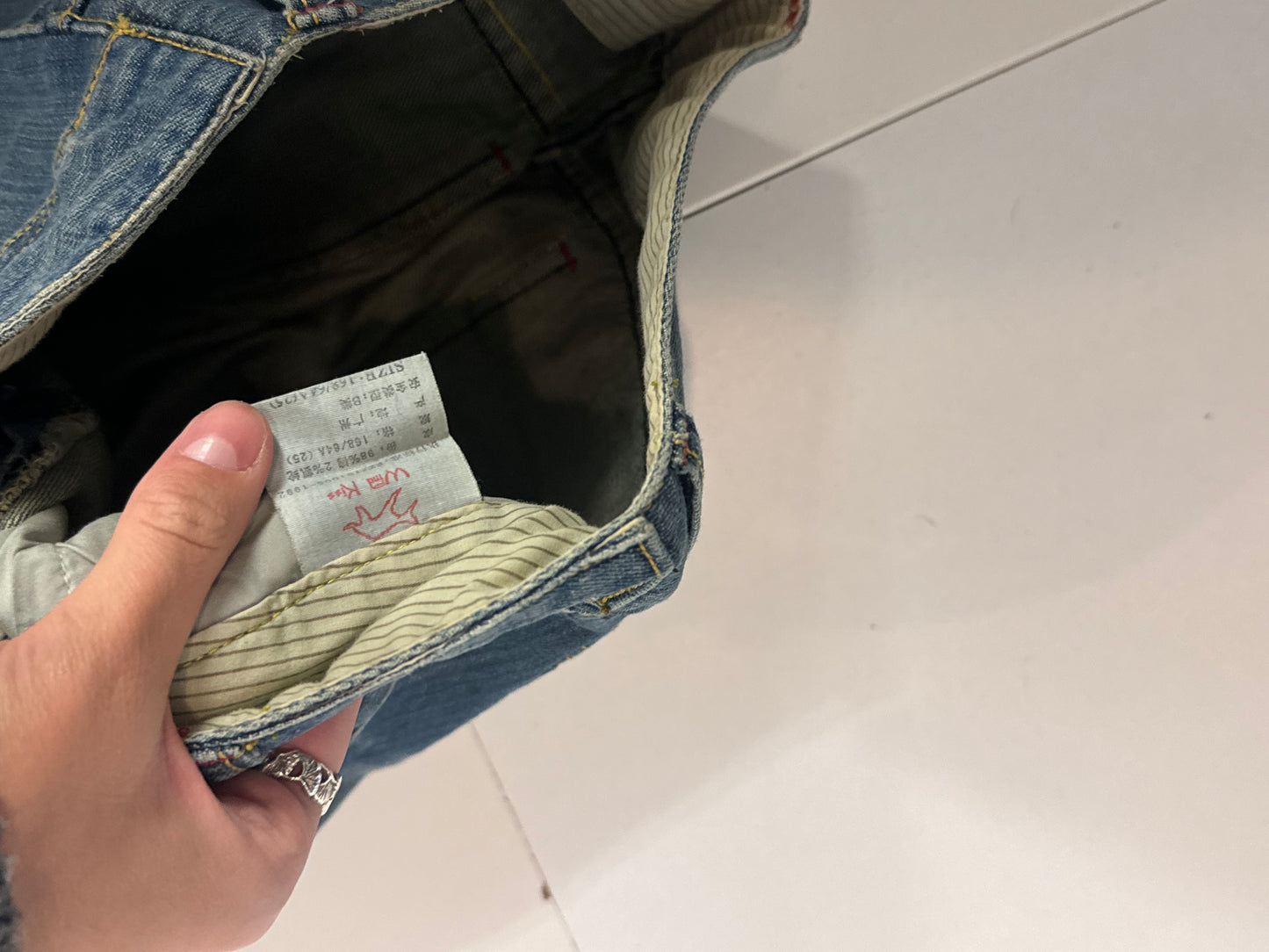 Lågmidjade jeans stl: XXS