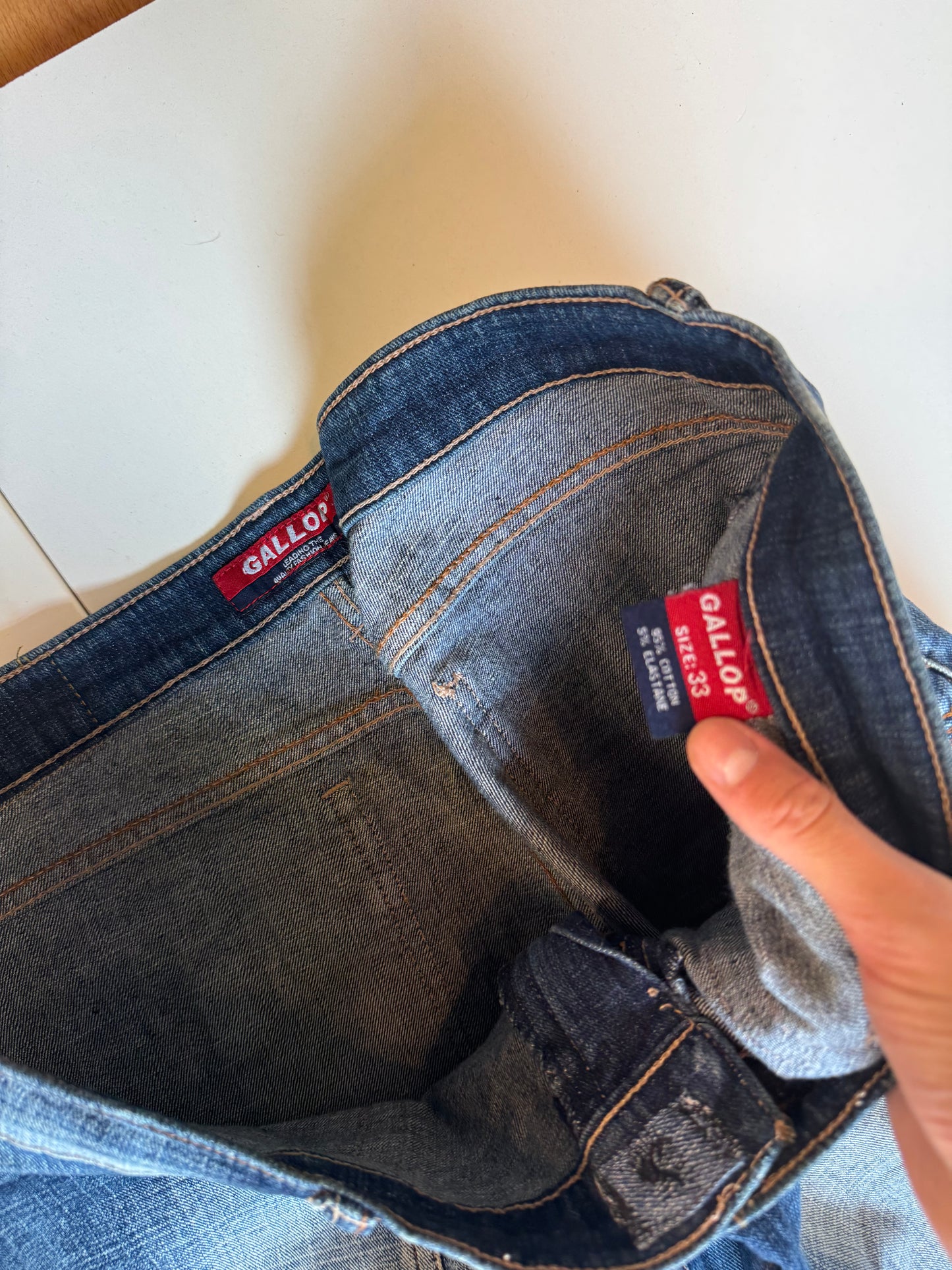 Lågmidjade jeans stl: L