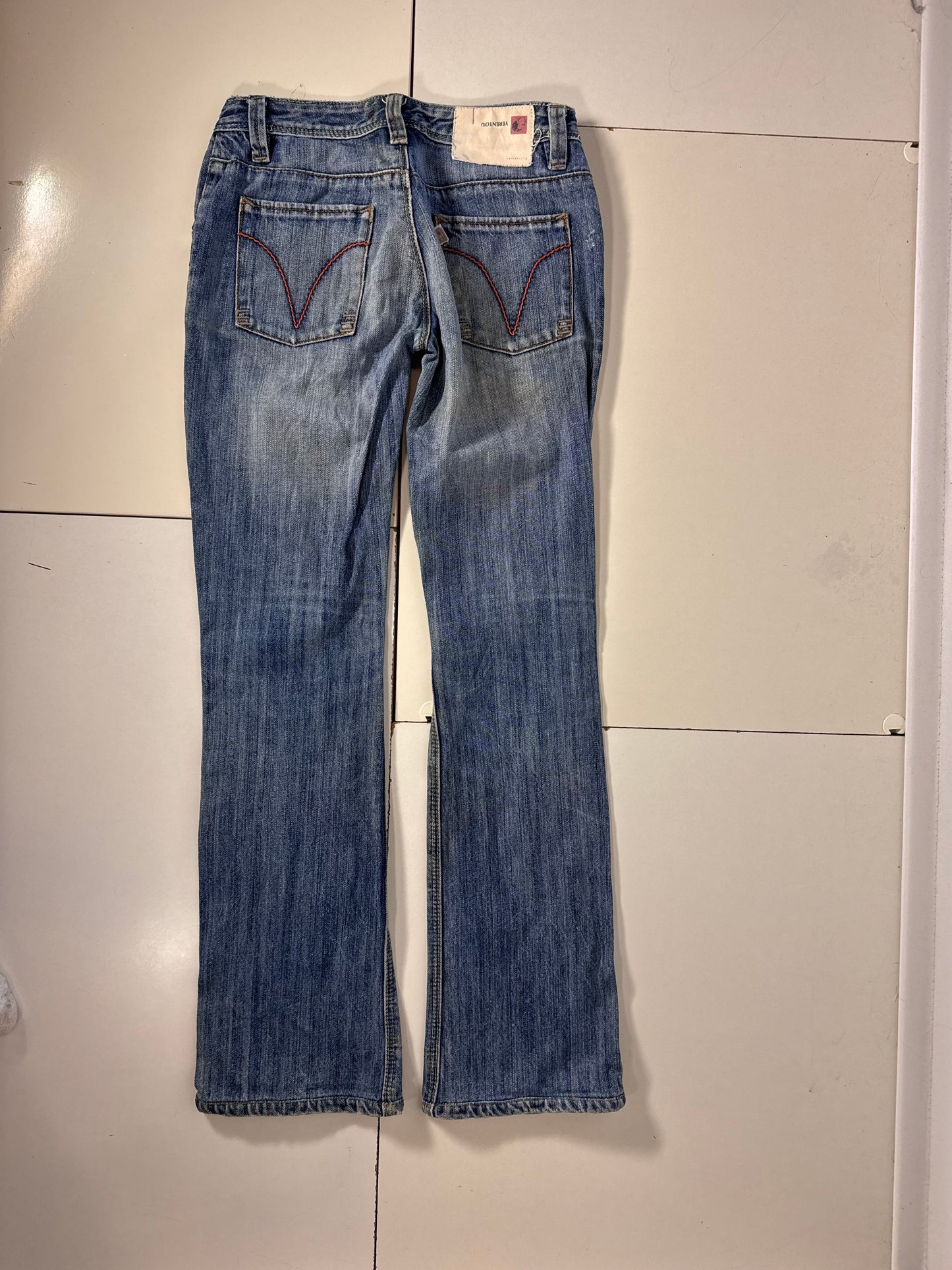 Lågmidjade jeans stl: XXXS
