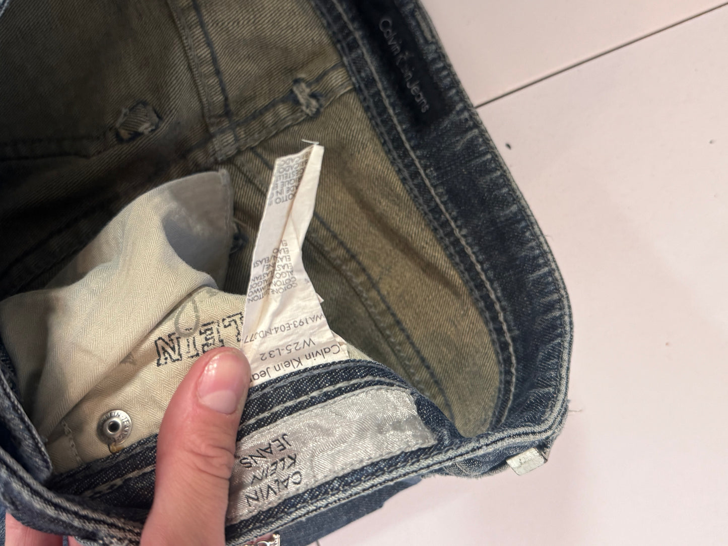 Lågmidjade jeans stl: XXS