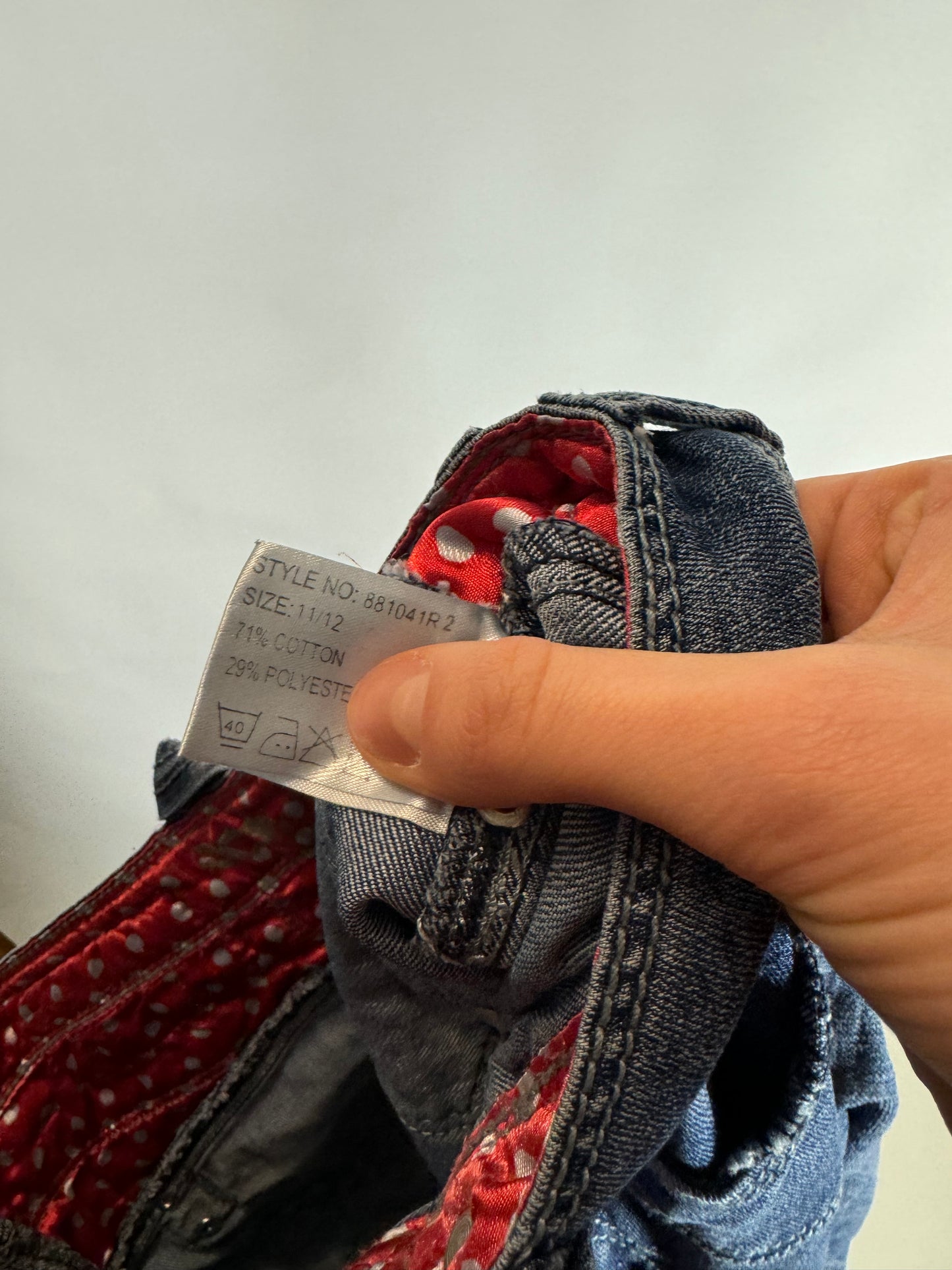 Lågmidjade jeans stl: XXS