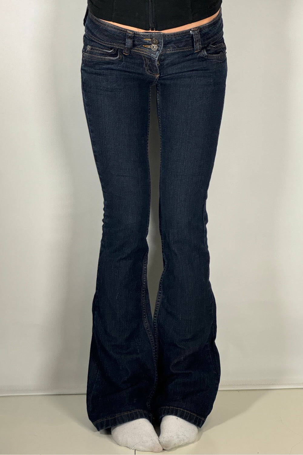 Lågmidjade jeans stl: XXS