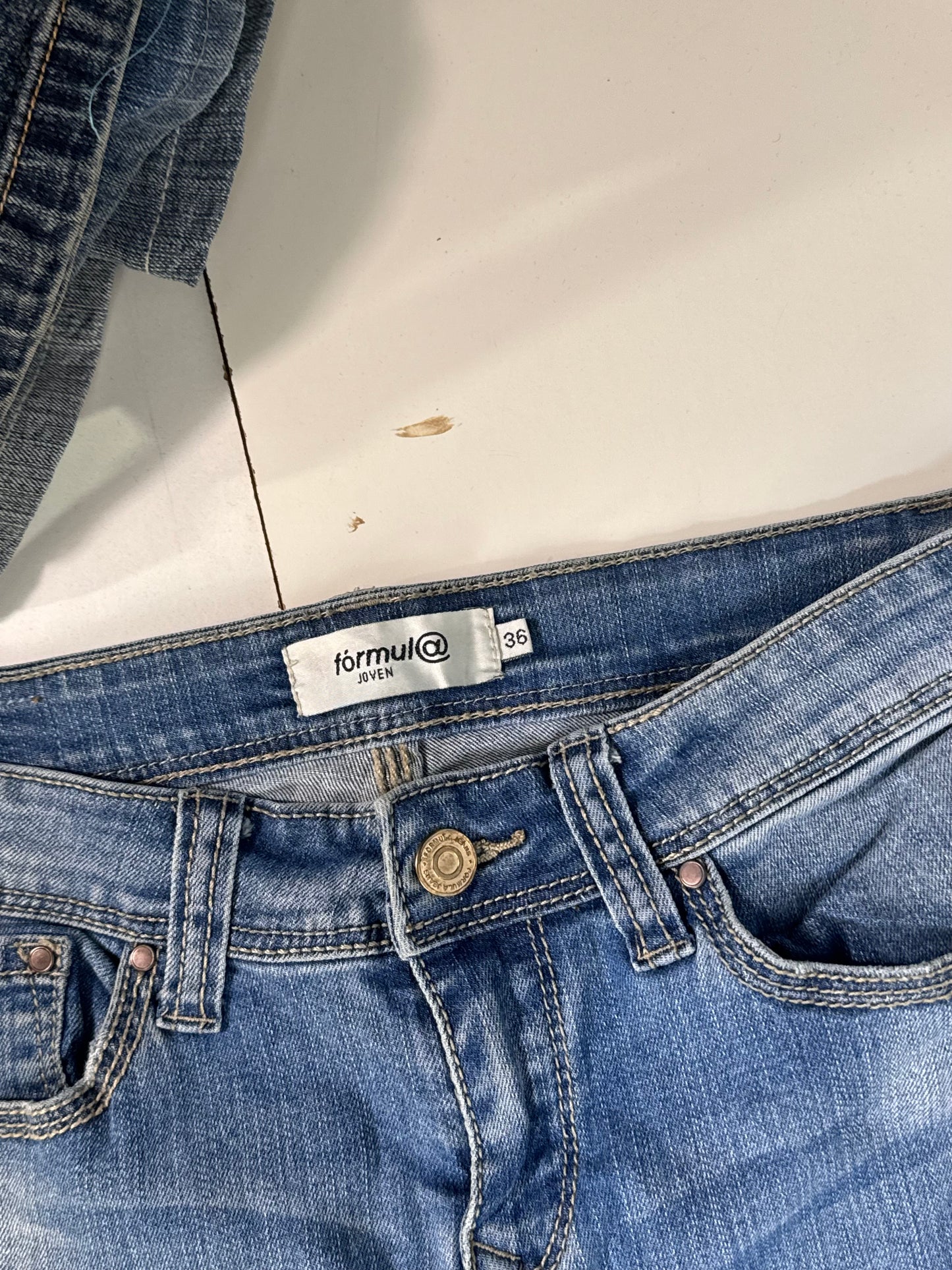 Lavlivede jeans str: XS