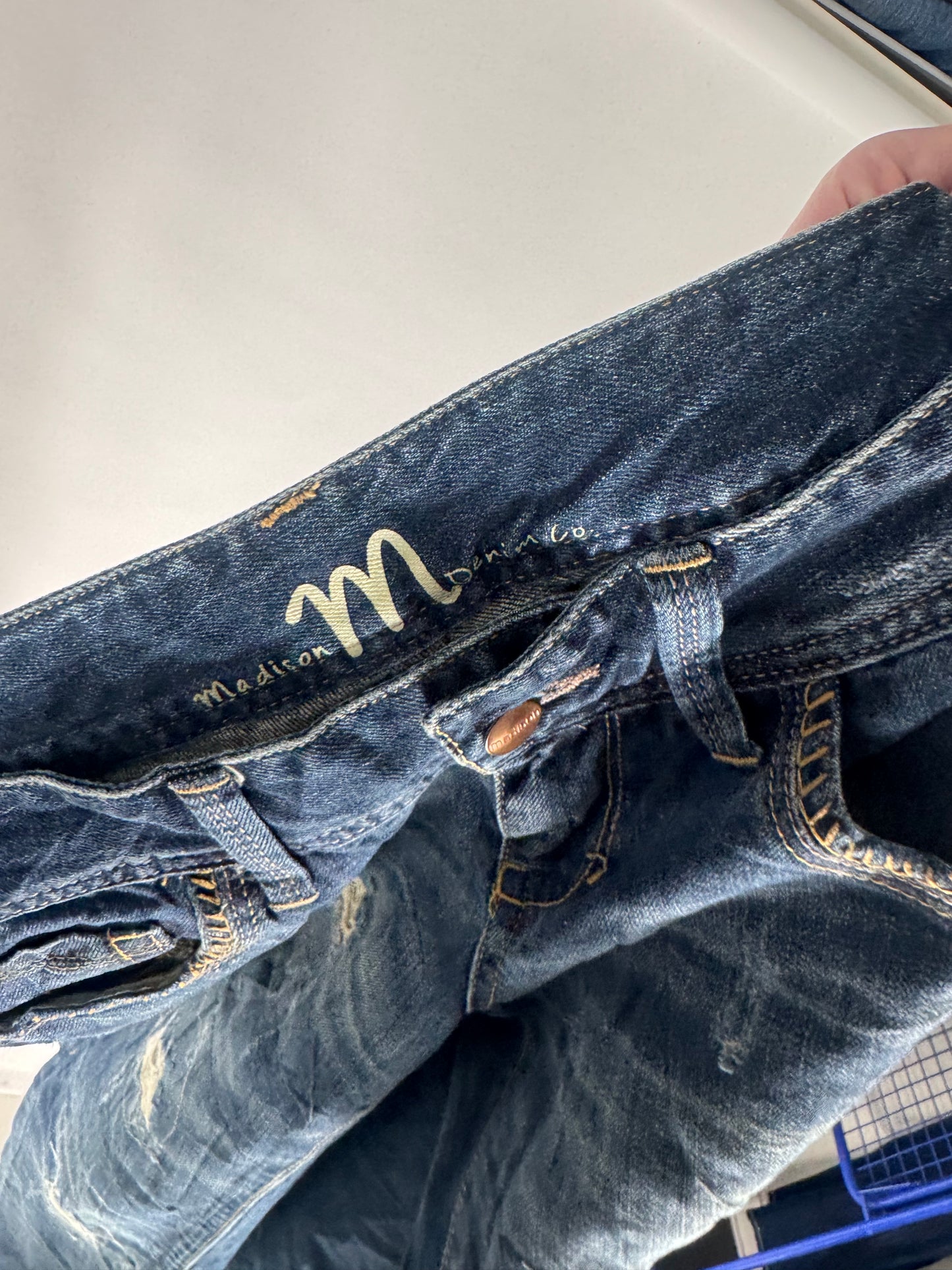 Lågmidjade jeans stl: S