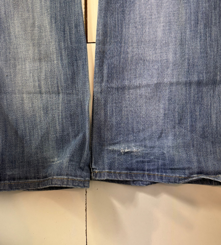 Lågmidjade jeans–stl: M