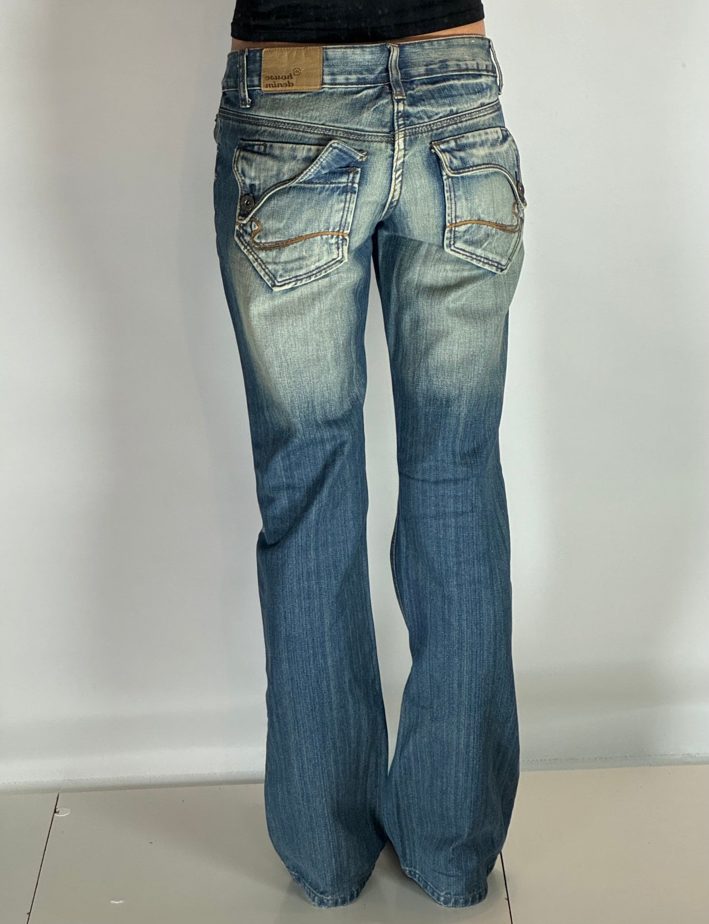 Lågmidjade jeans stl: S