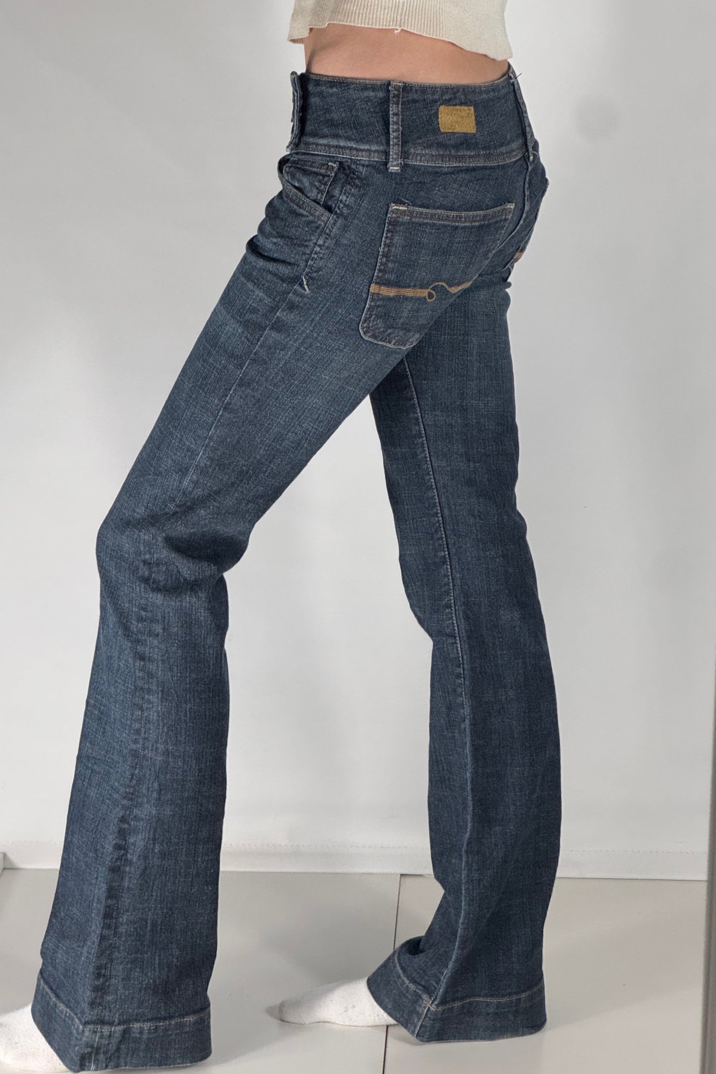Lågmidjade jeans stl: XS