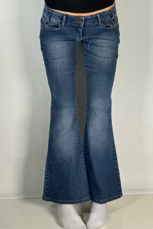 Lågmidjade jeans stl: S