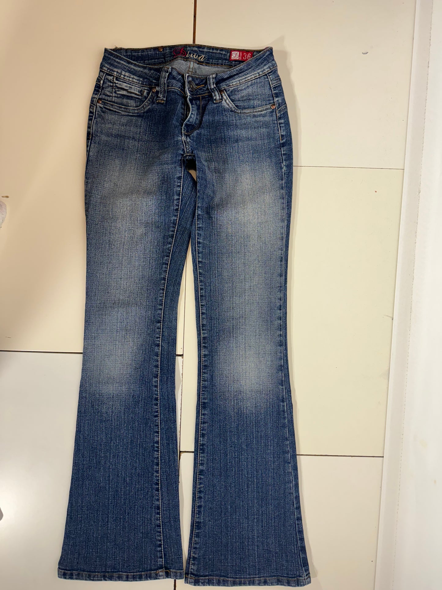 Lågmidjade jeans stl: XS