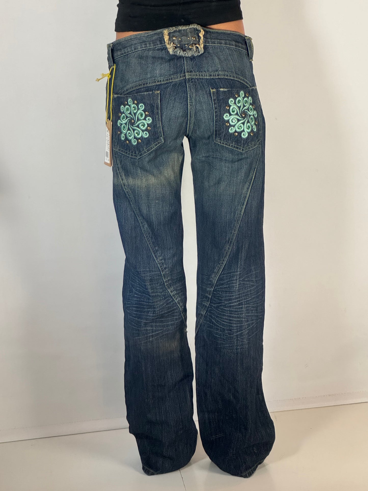 Lågmidjade jeans stl: S
