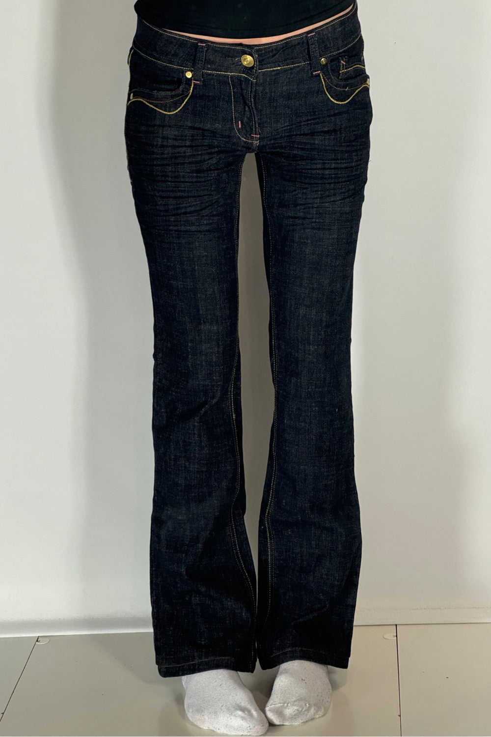 Lågmidjade jeans stl: S