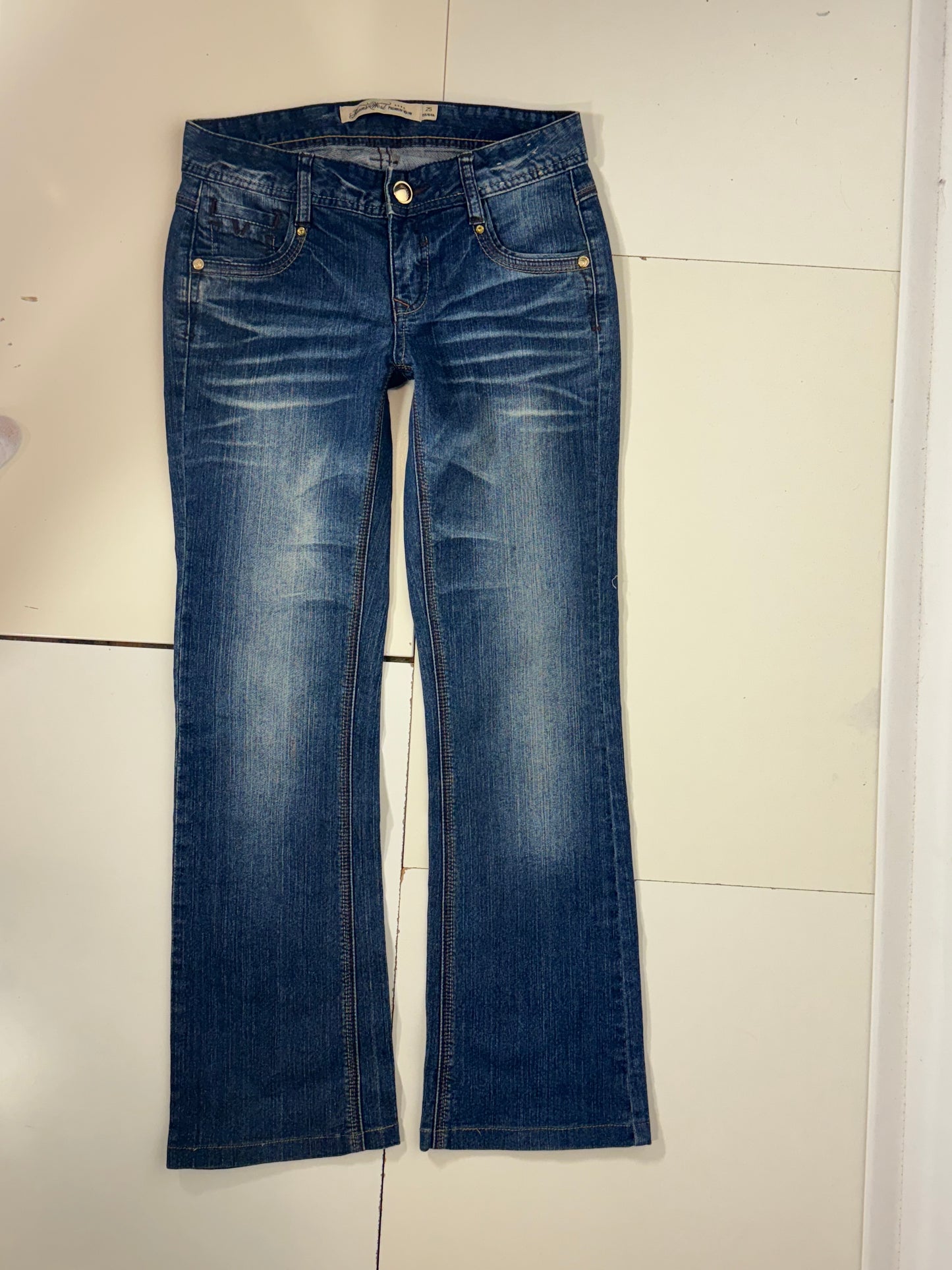 Lågmidjade jeans stl: XS
