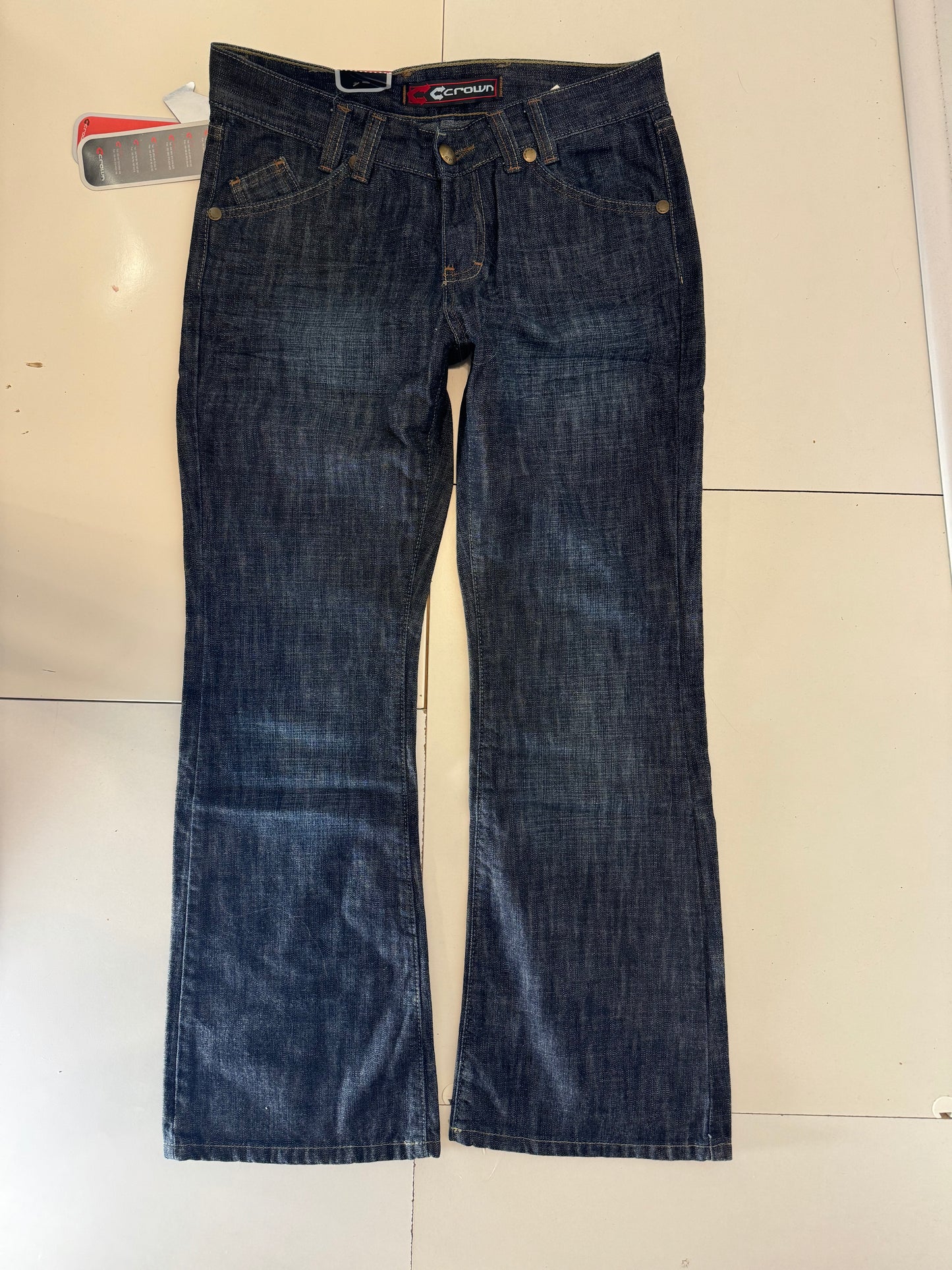 Utsvängda Jeans stl: S/M