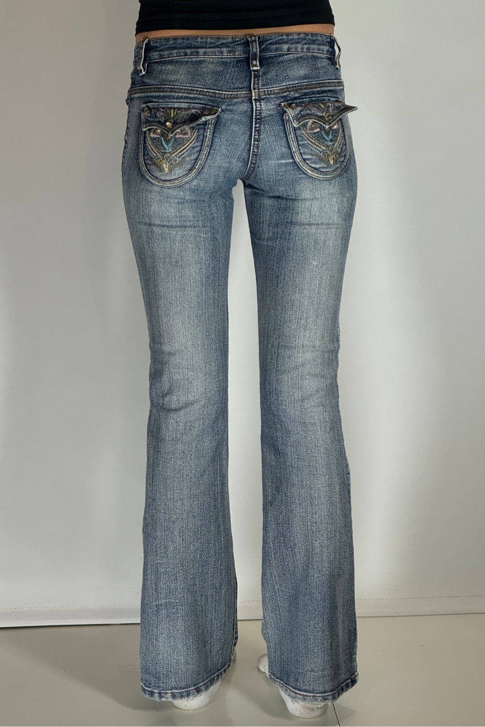 Lågmidjade jeans stl: XS
