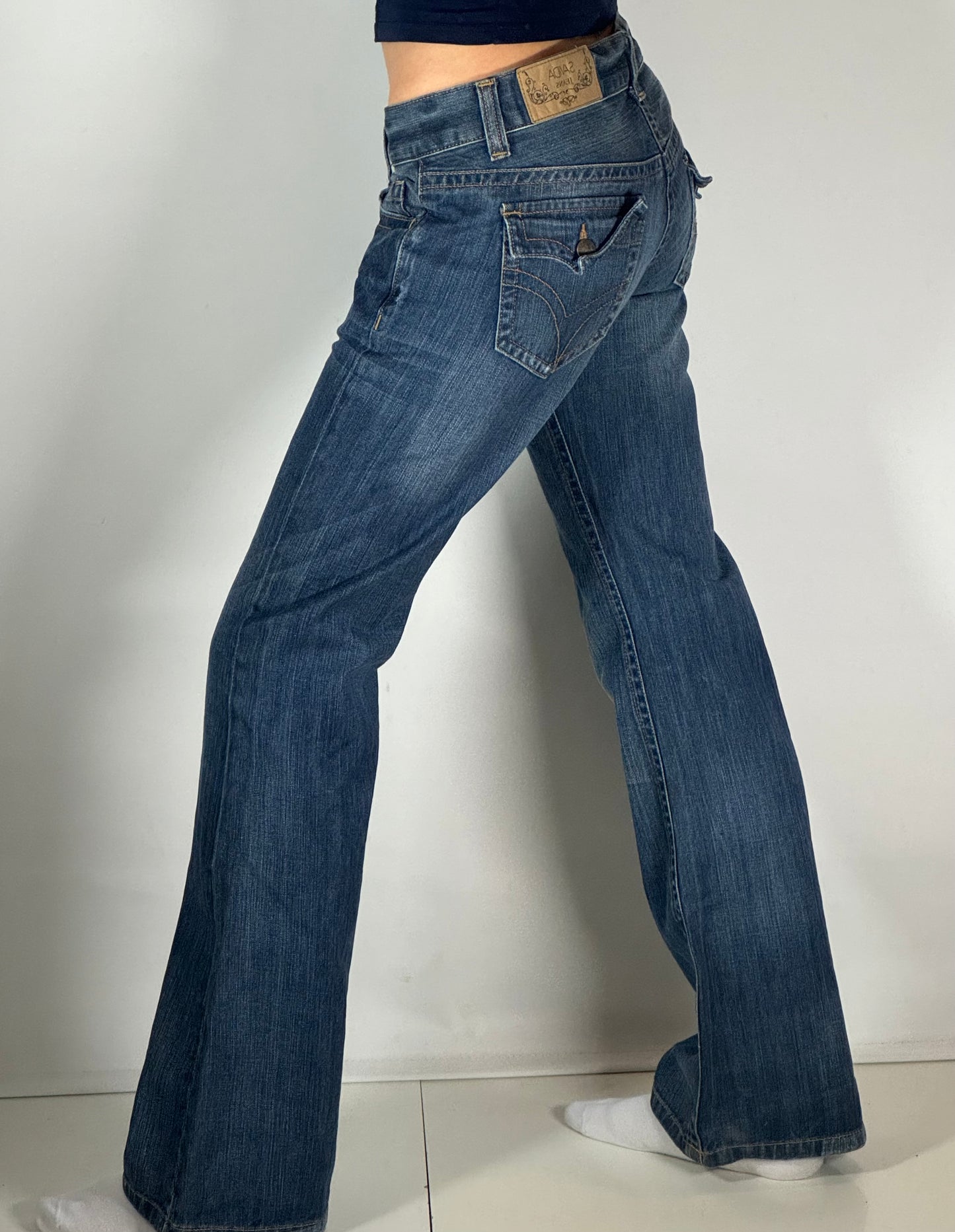 Lågmidjade jeans stl: XS