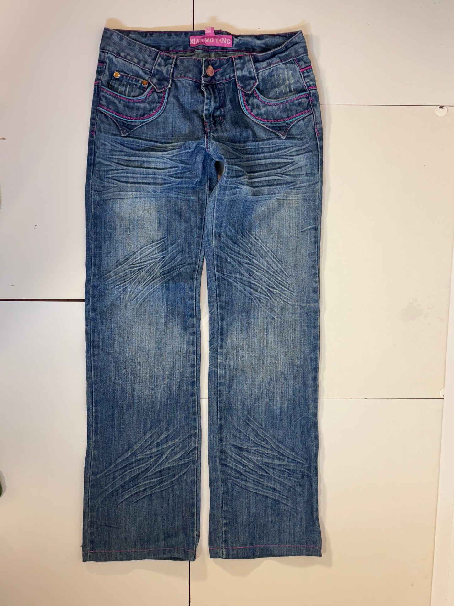 Lågmidjade jeans stl: S