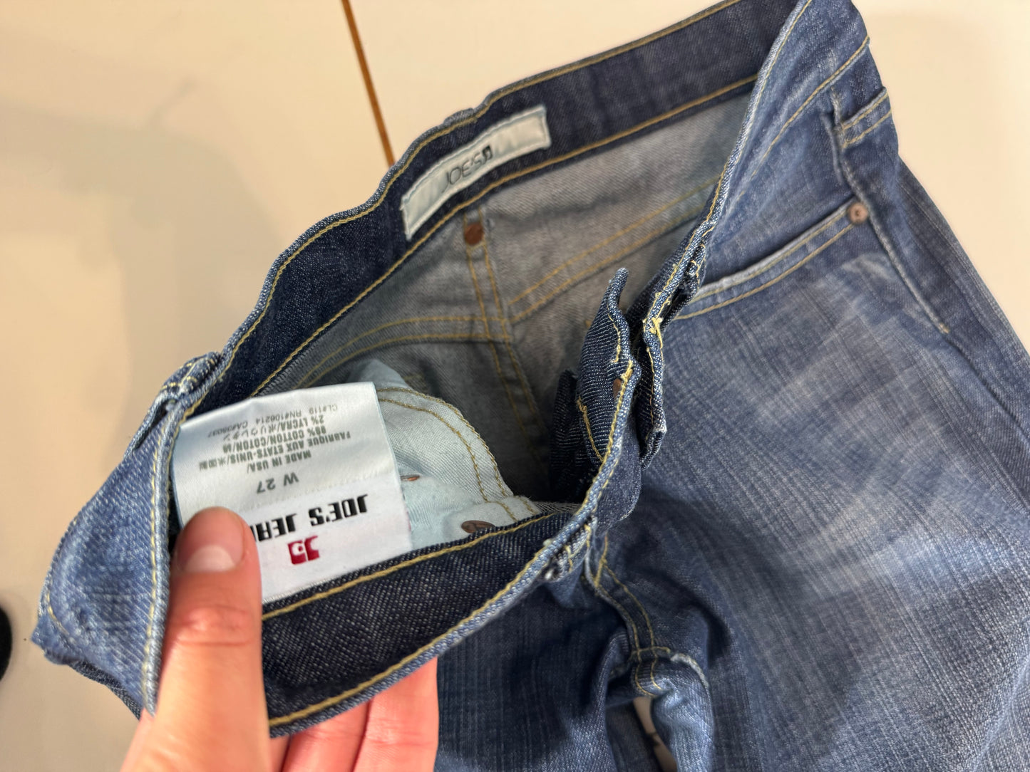 Lågmidjade jeans stl: S