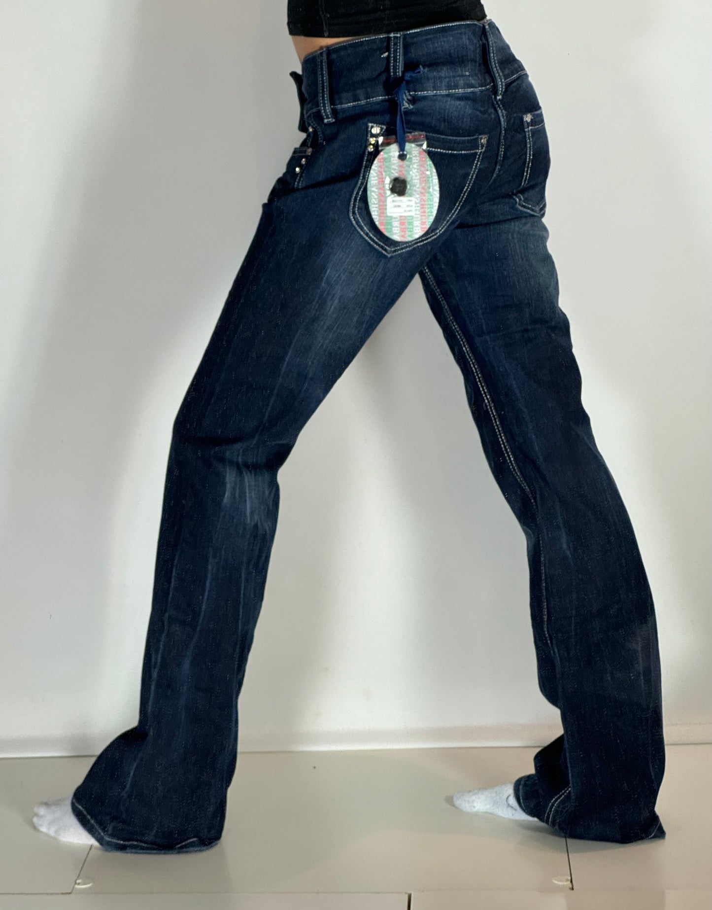 Lågmidjade jeans stl: M