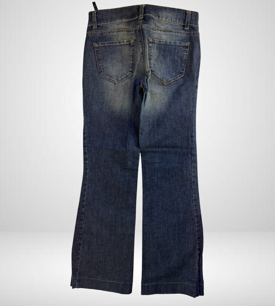 Lågmidjade jeans–stl: XS