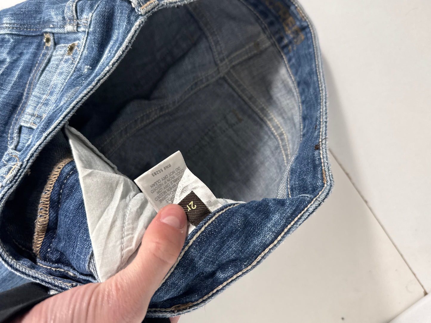 Lågmidjade jeans stl: XS/S