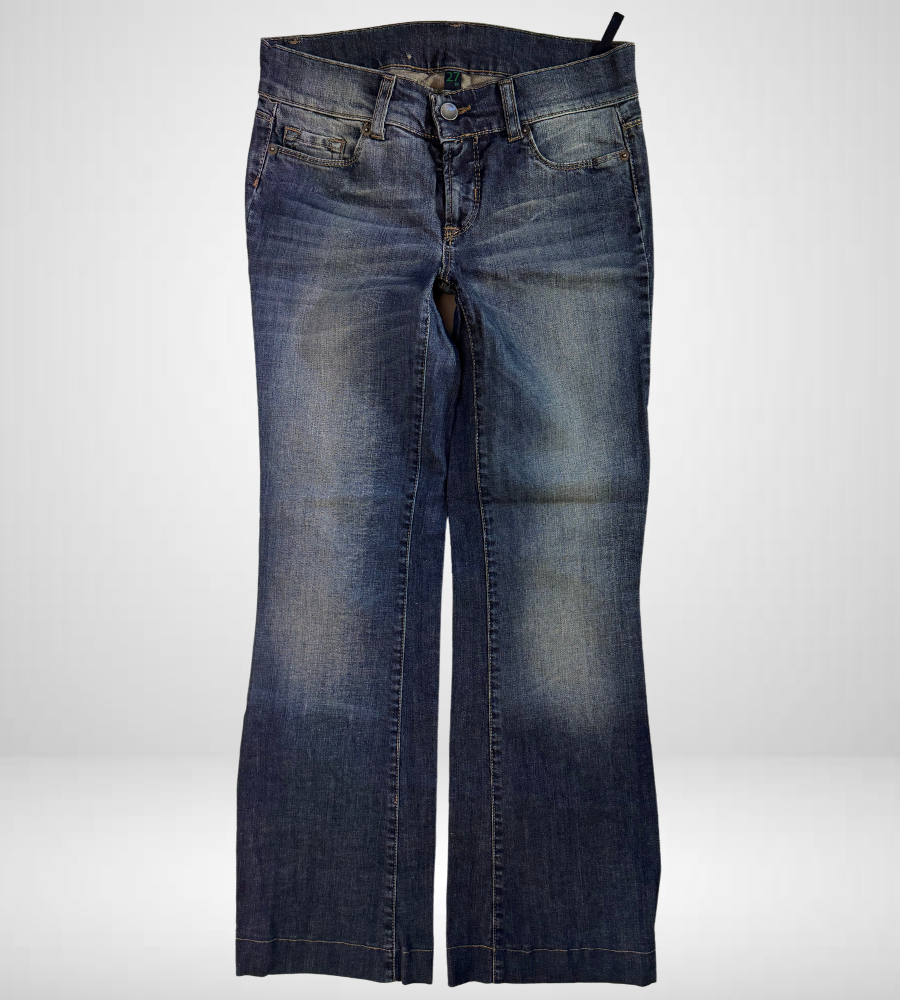 Lågmidjade jeans–stl: XS