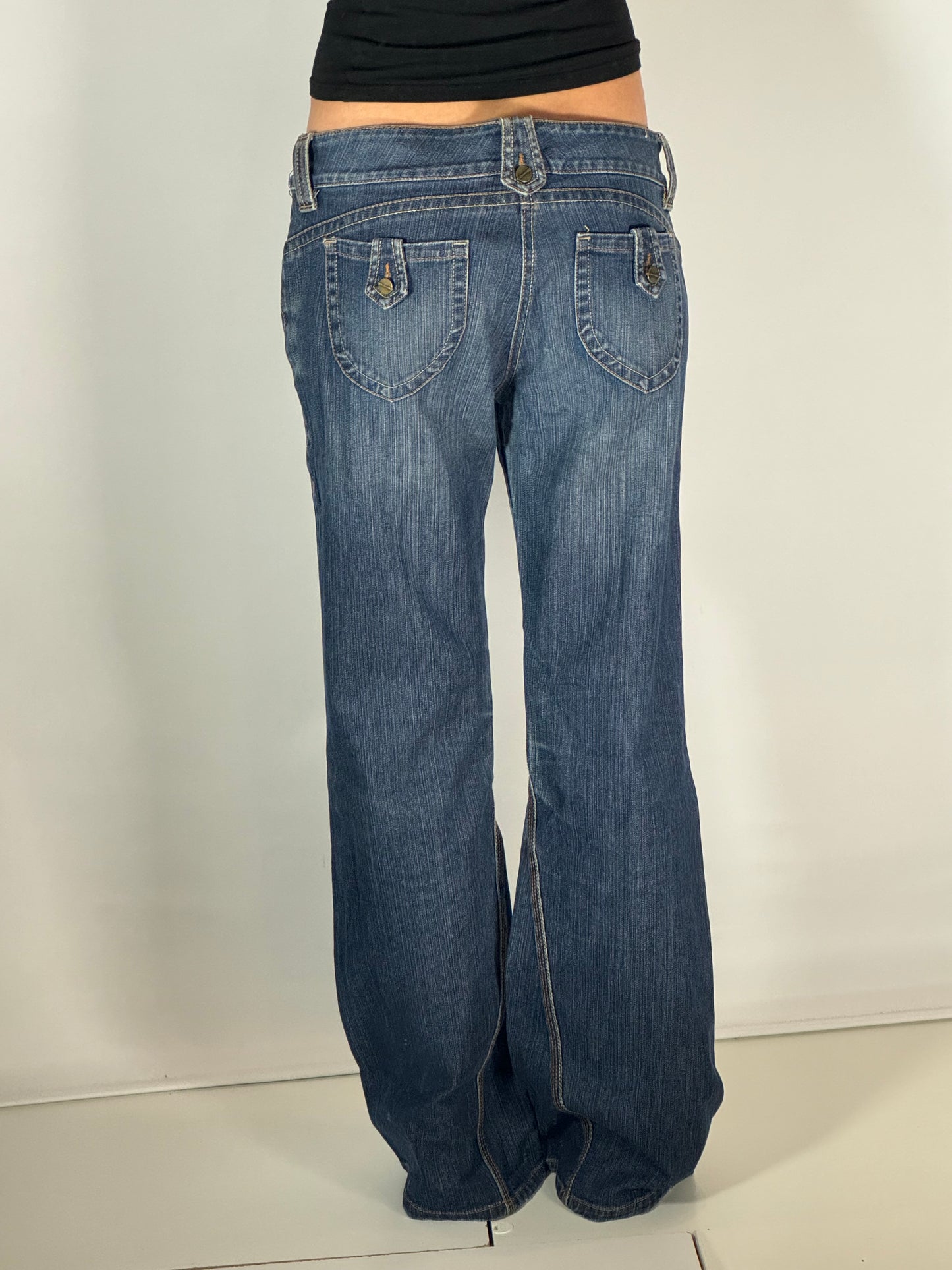 Lågmidjade jeans stl: M