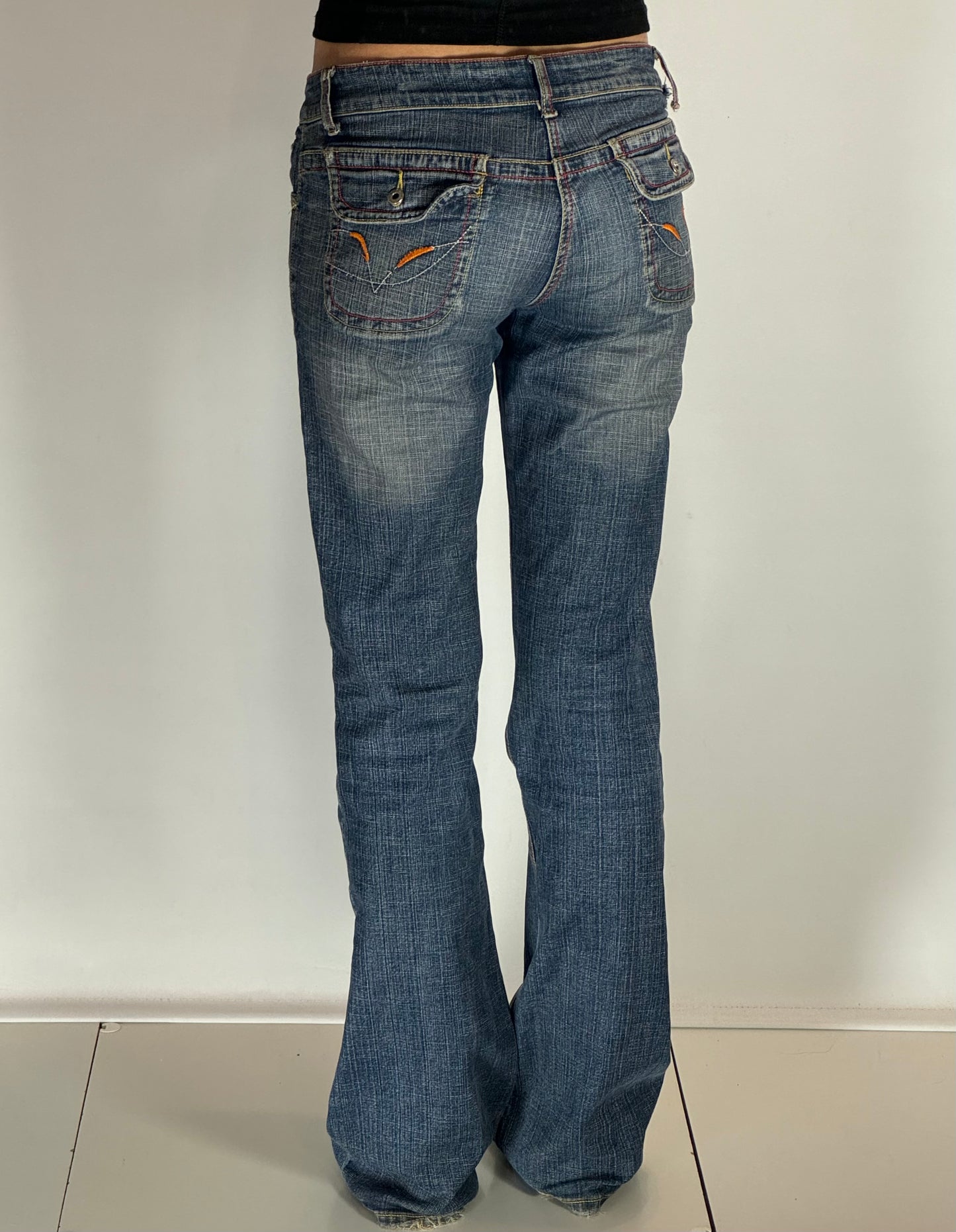 Lågmidjade jeans stl: S