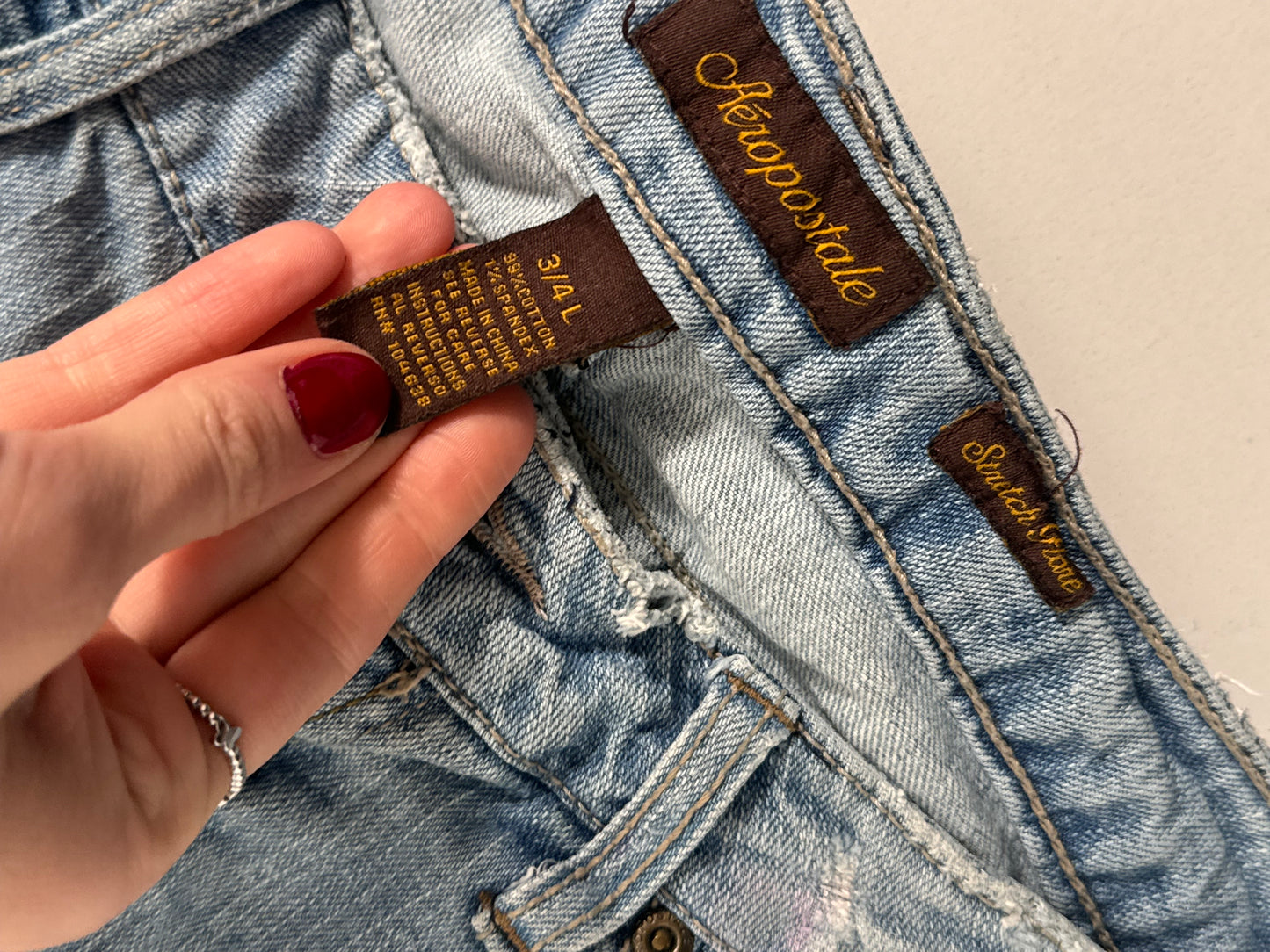 Lågmidjade jeans stl: XS