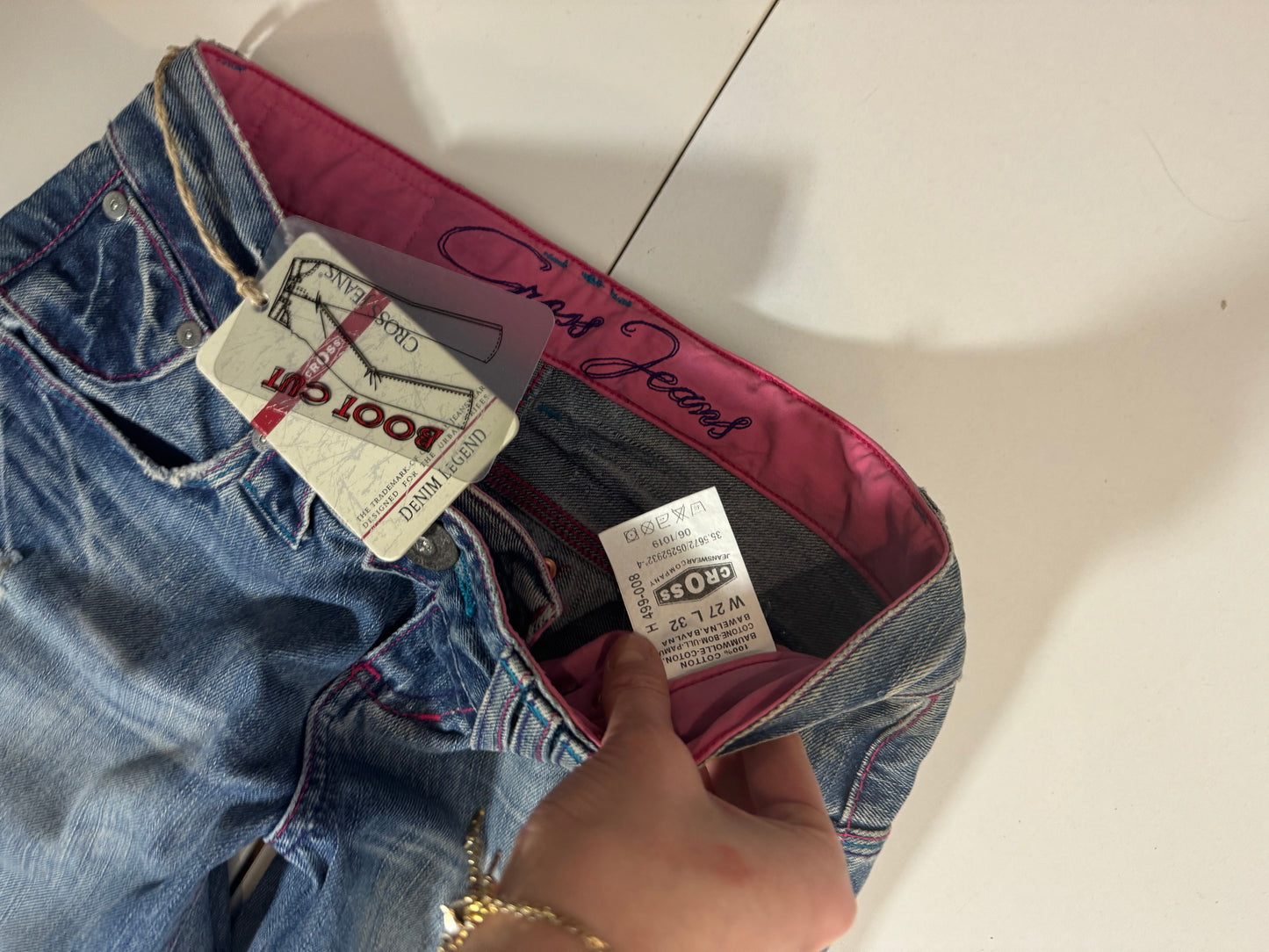 Lågmidjade jeans stl: XS
