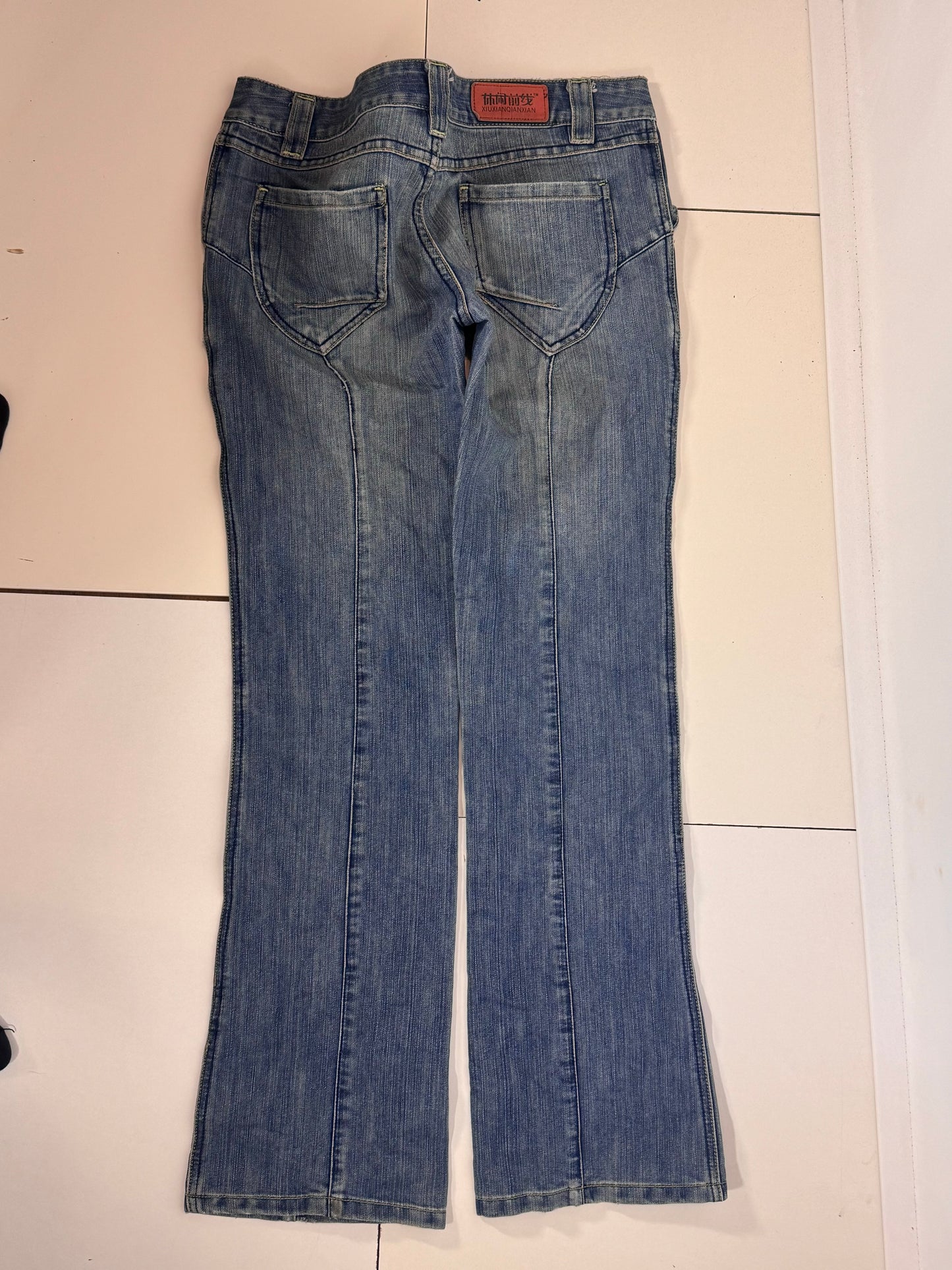 Lågmidjade jeans stl: M