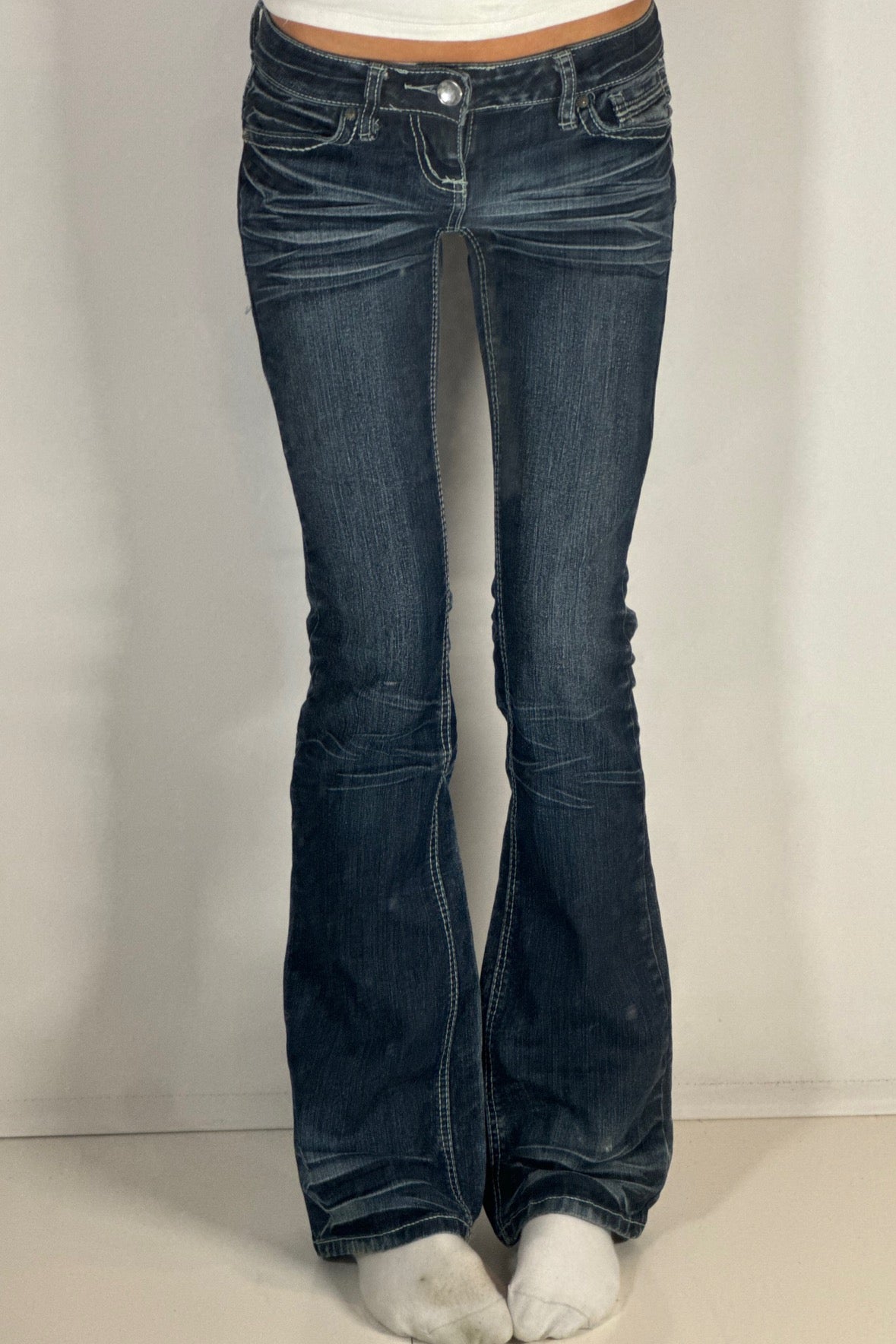 Lågmidjade jeans stl: XS