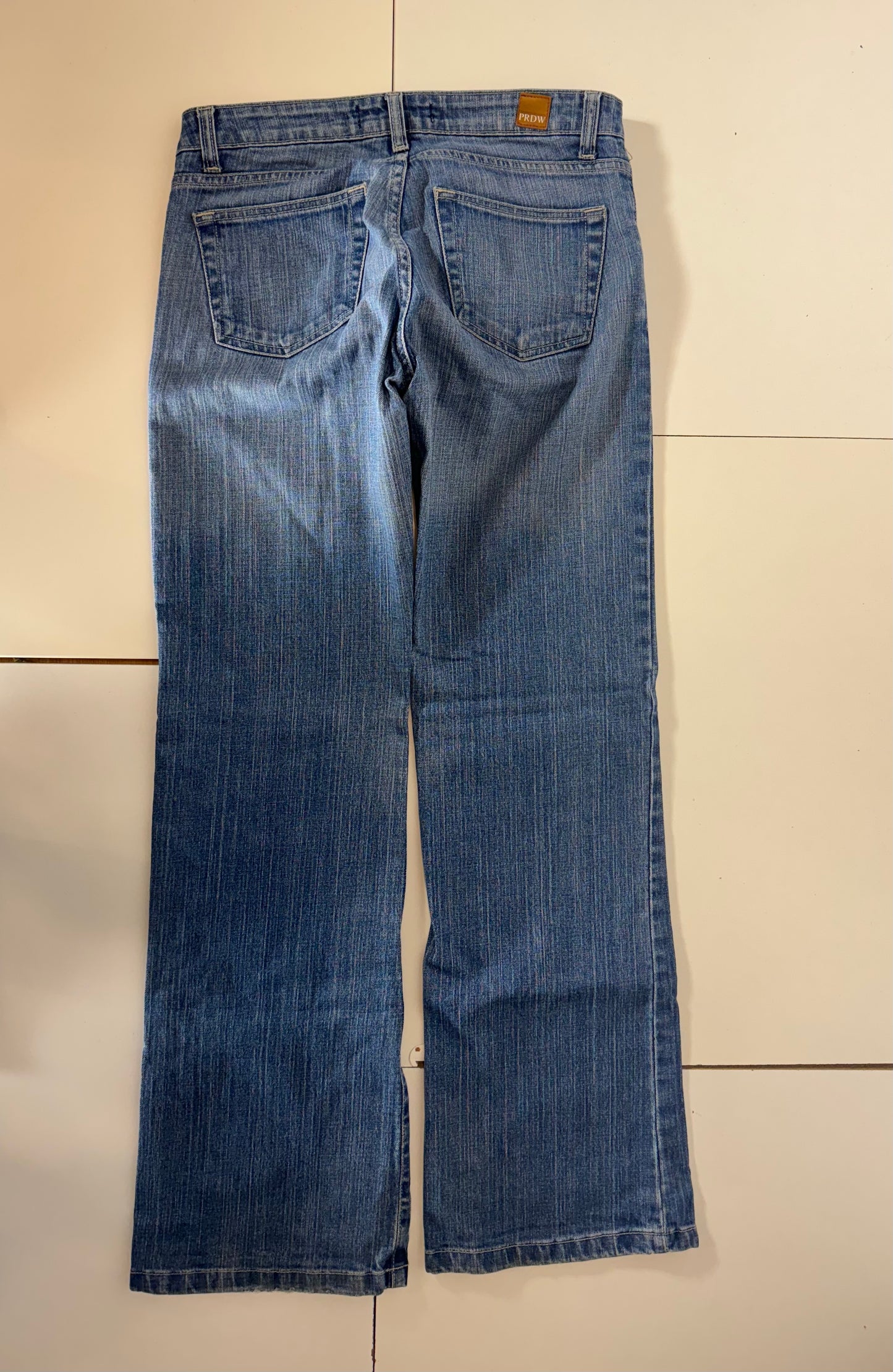 Lågmidjade jeans–stl: S