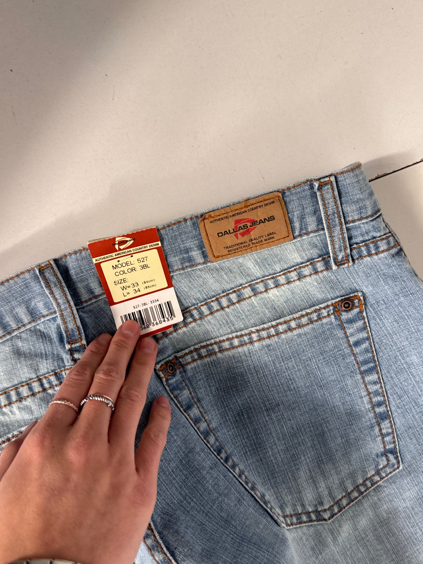 Lavtaljede jeans str: S (W33/L34)