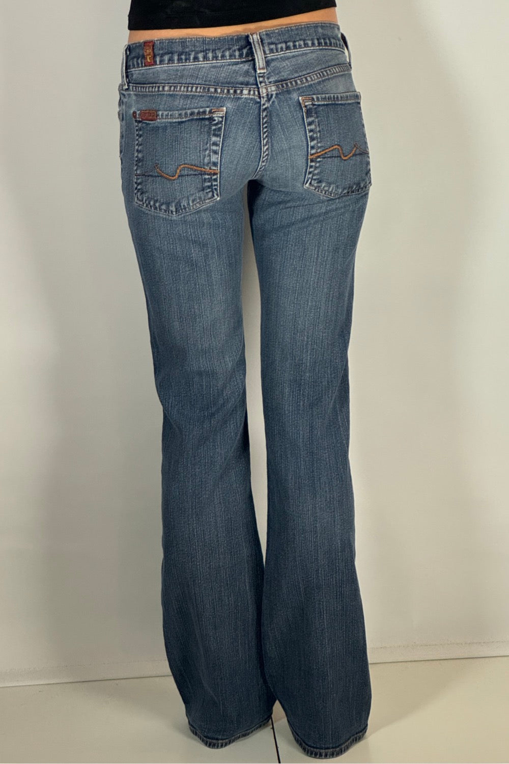 Lågmidjade jeans stl: S