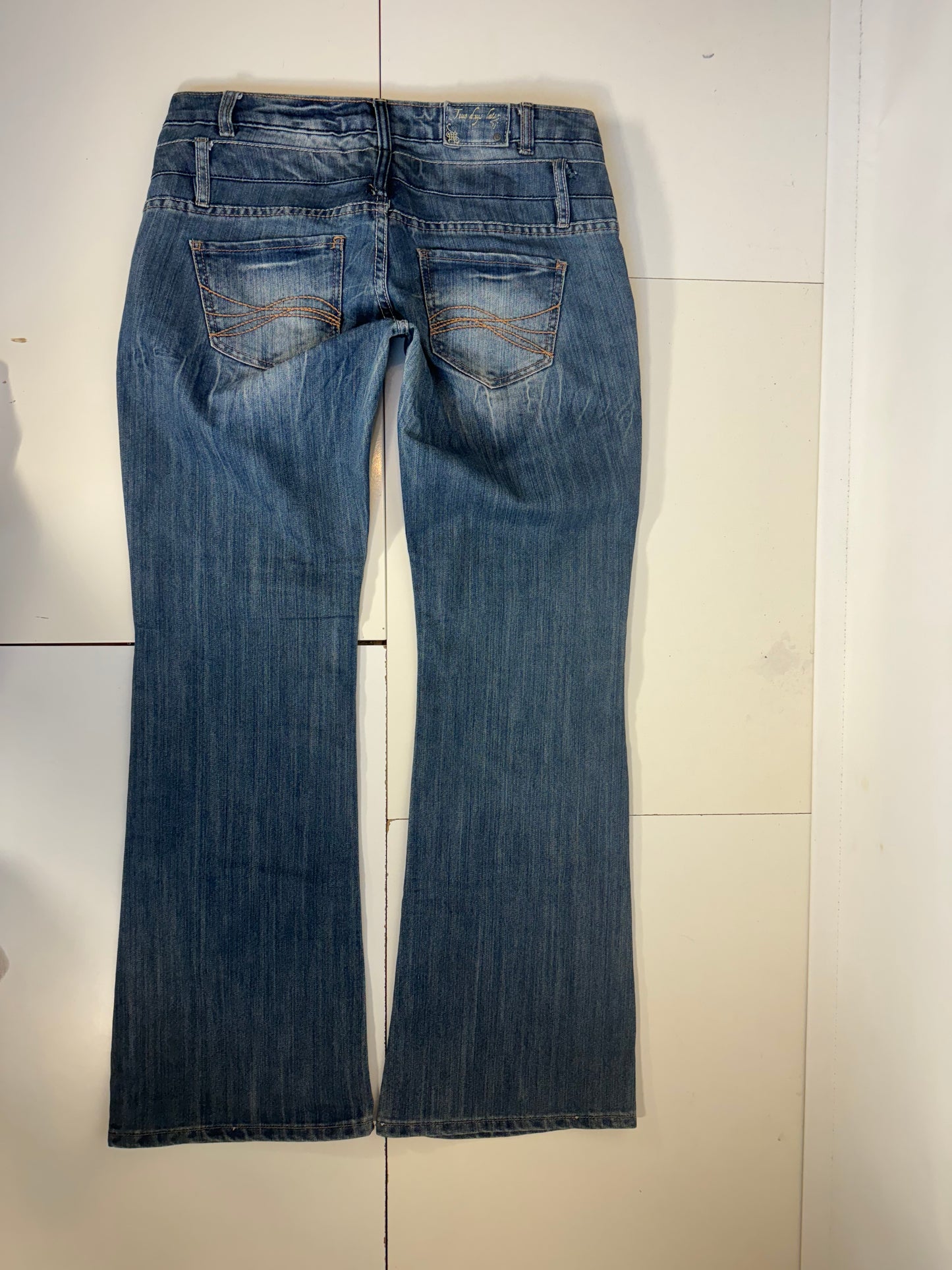 Lågmidjade jeans stl: M