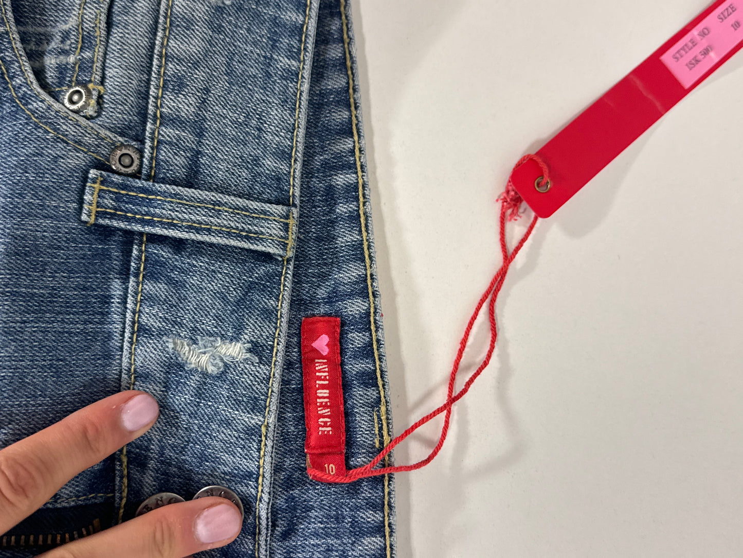 Jeans kjol stl: XS/S