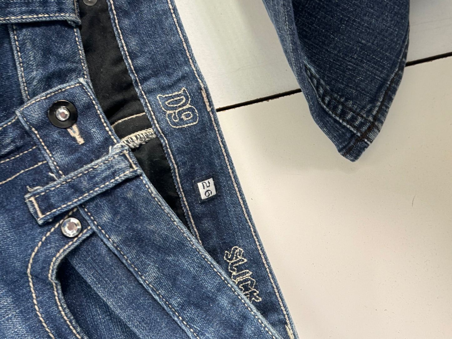 Lavlivede jeans str: XS/S