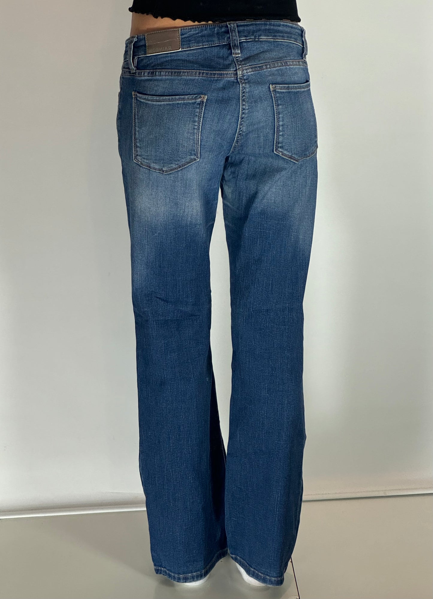 Lågmidjade jeans stl: M