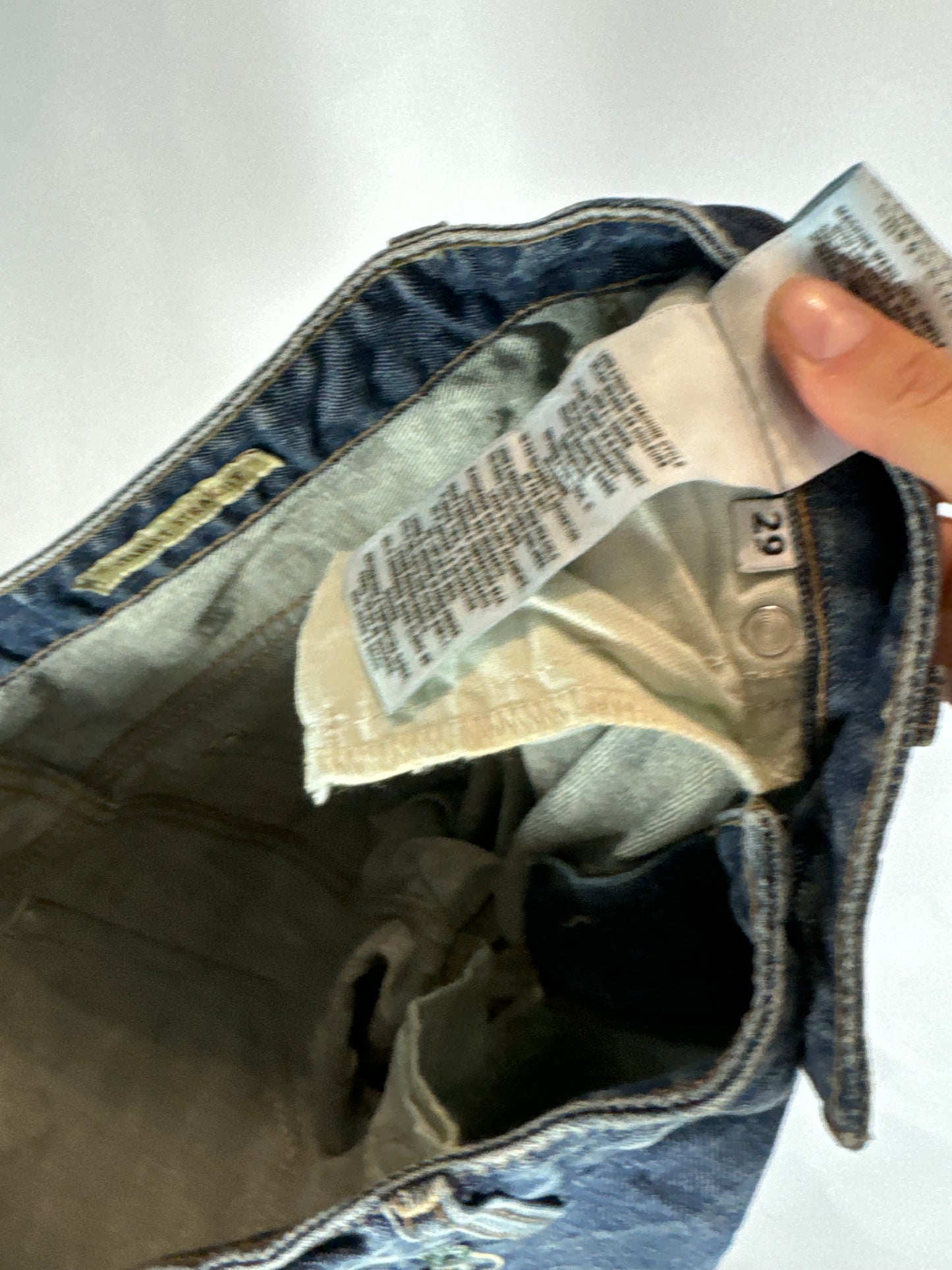 Lågmidjade jeans stl: M