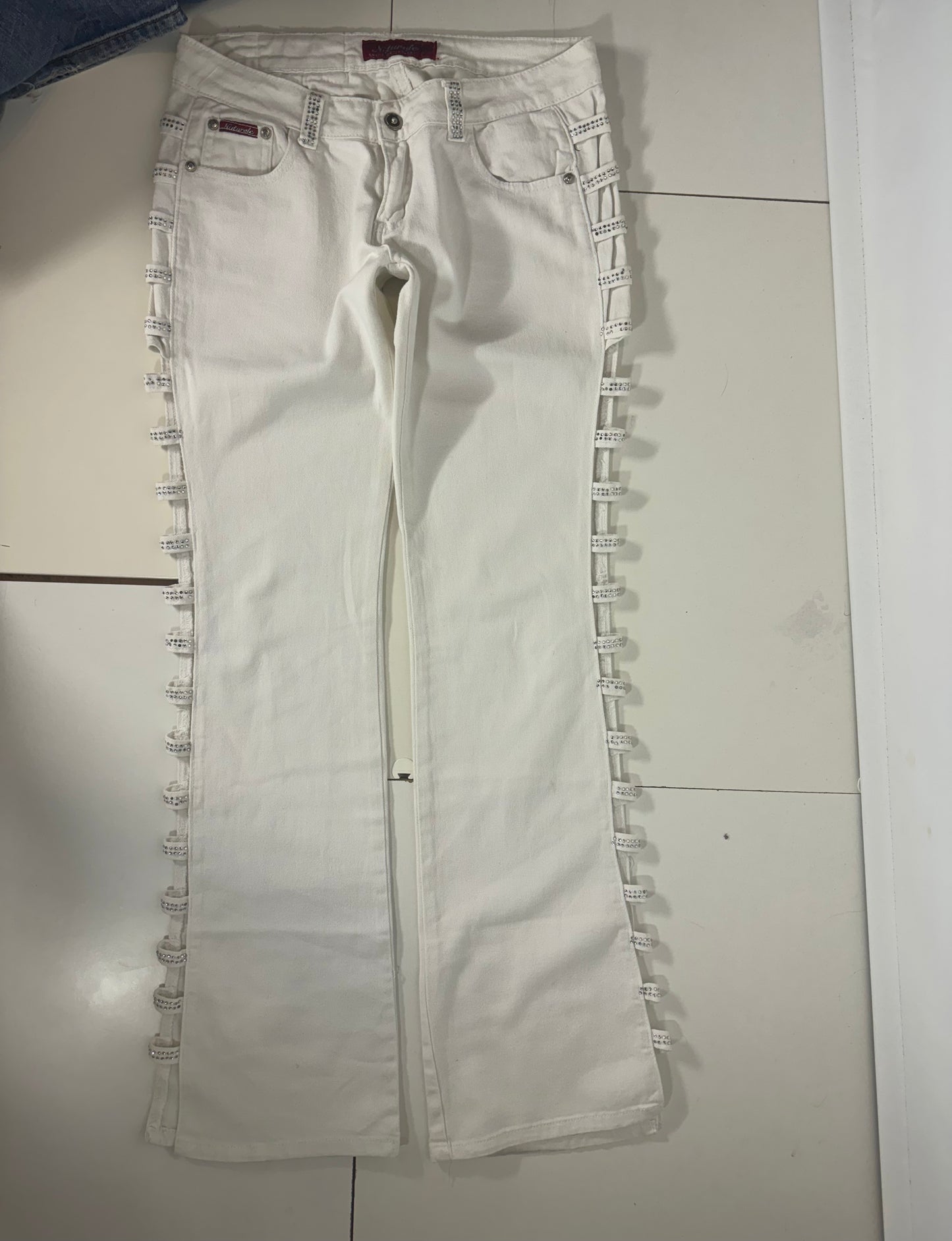 Lågmidjade jeans stl: S/M