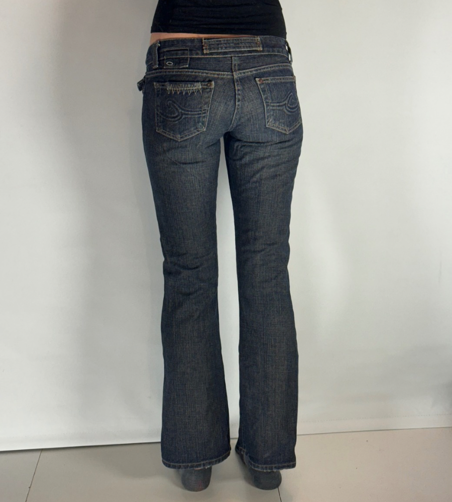 Lågmidjade jeans–stl: XXS