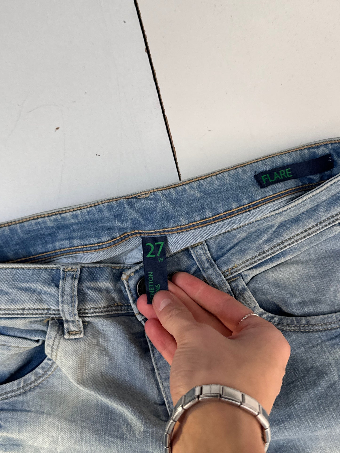 Lågmidjade jeans stl: XS