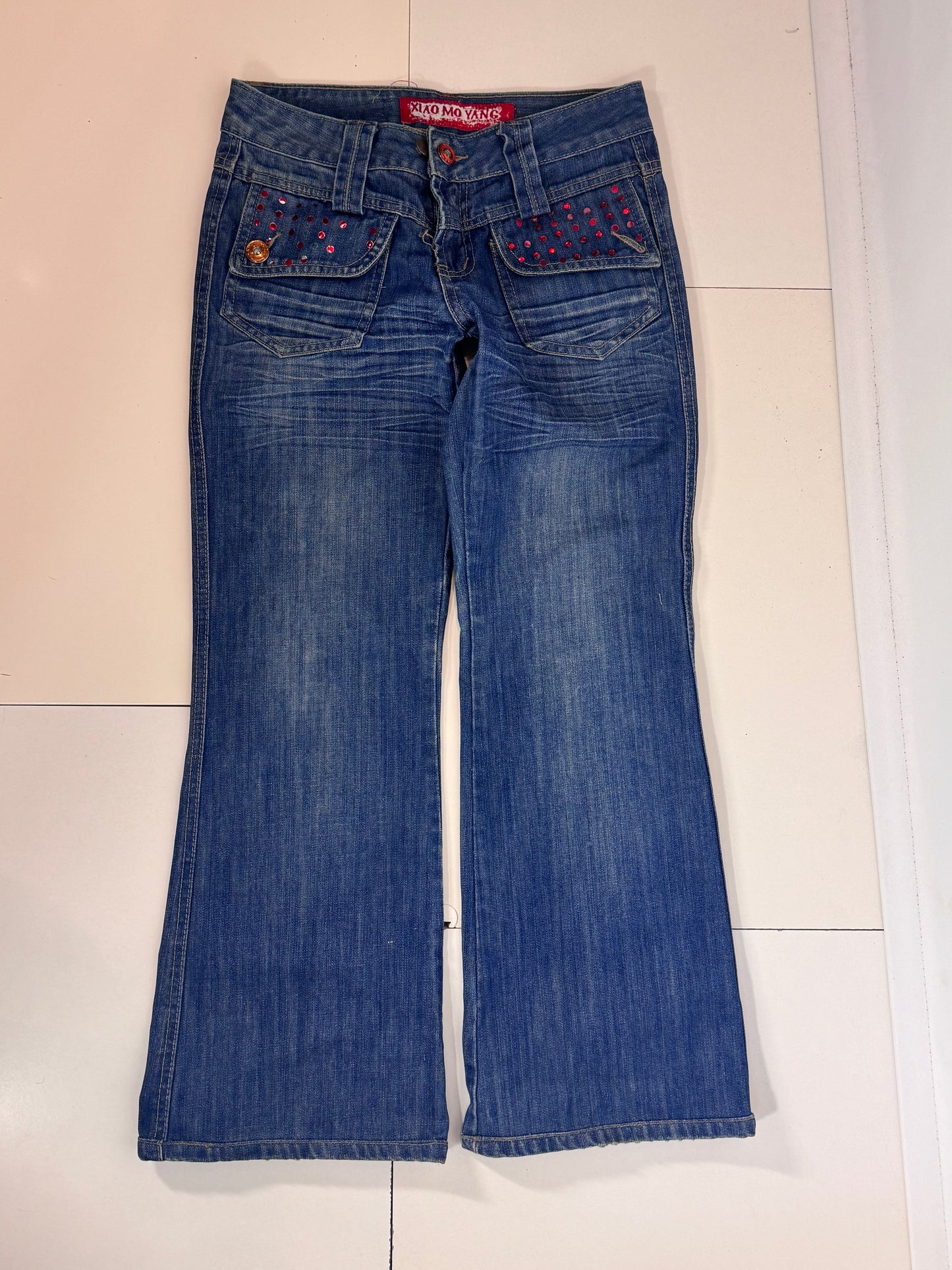 Lågmidjade jeans stl: XS