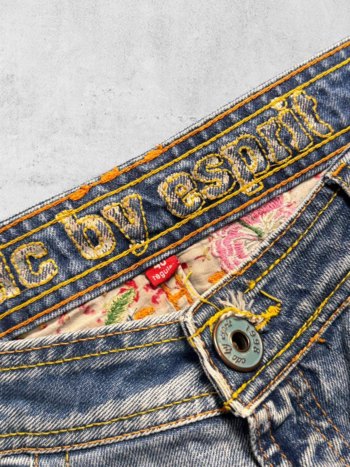 Lågmidjade jeans stl: M
