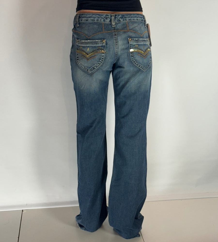 Lågmidjade jeans – stl: S
