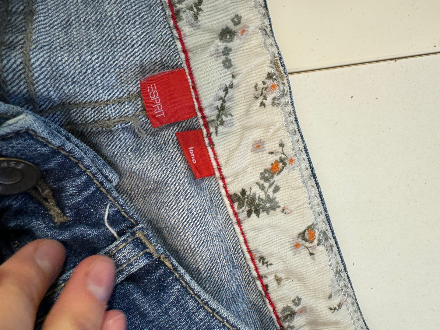 Lågmidjade jeans stl: S