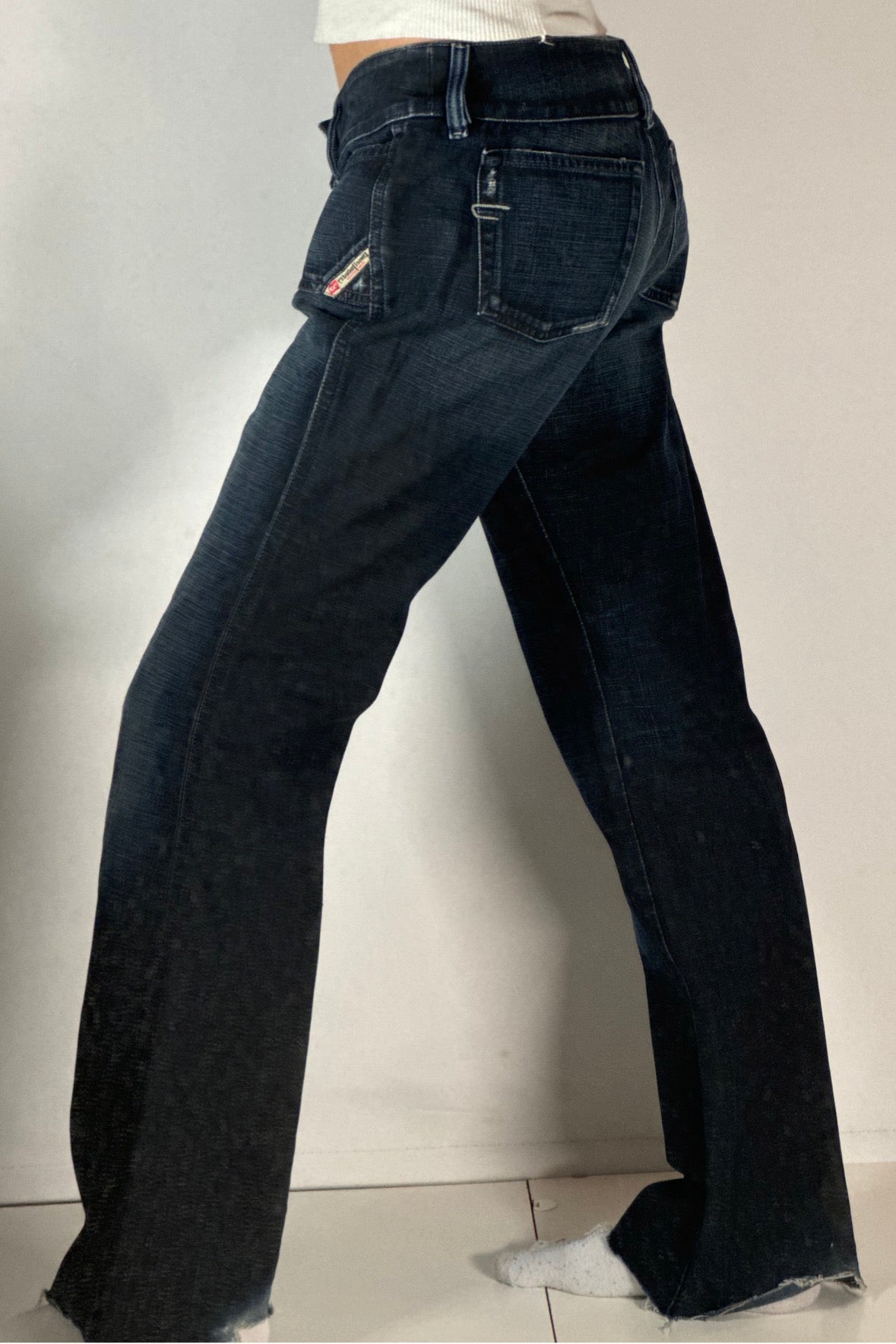 Lågmidjade jeans stl: S